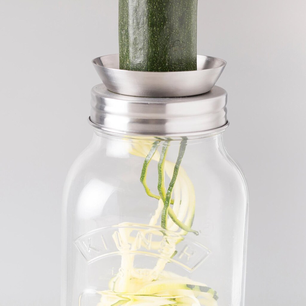 KILNER Spiralschneider »(Kilner-Glas mit Spiraliser-Aufsatz)«