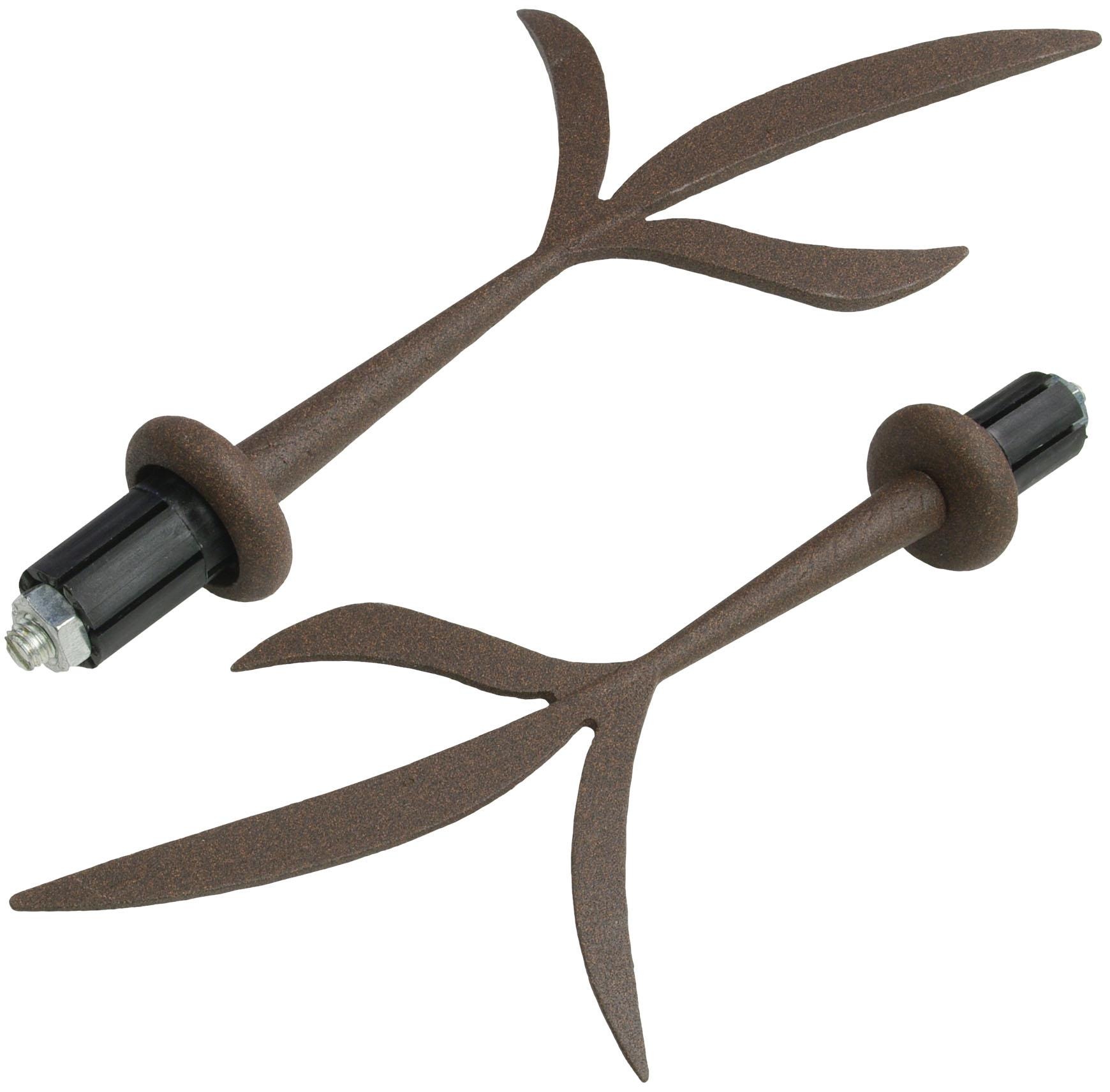 Liedeco Gardinenstange "Esp Zweig" Ø 16 mm 2 läufig-läufig Fixmaß 2-läufig günstig online kaufen