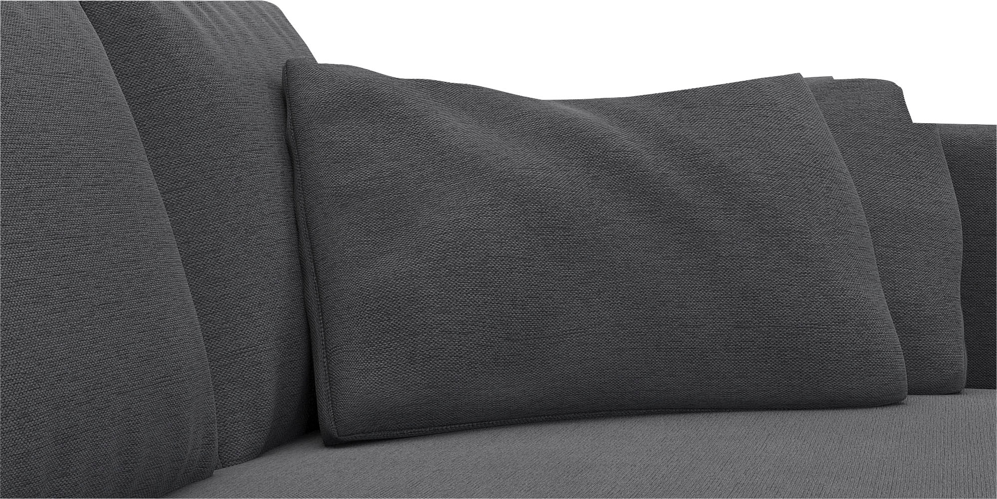 FLEXLUX Ecksofa »Lovane«, Weich & anschmiegsam, große Sitztiefe auf Kaltschaum, Dekokissen inkl.