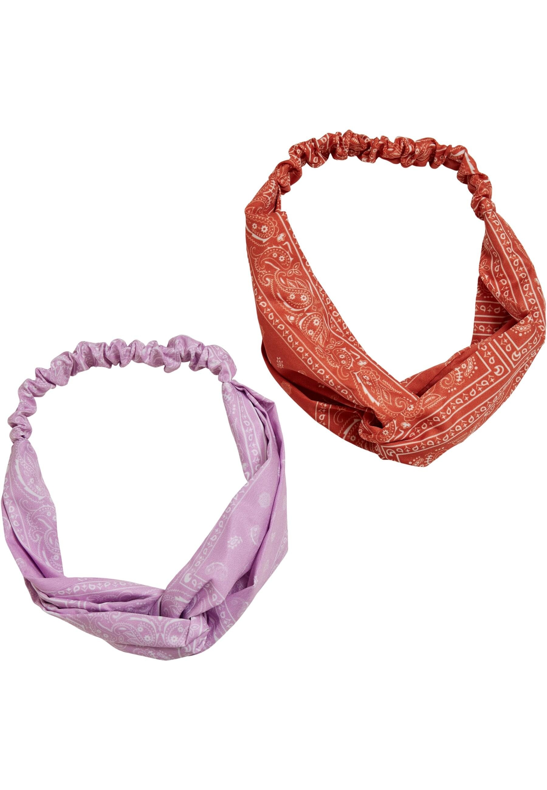 URBAN CLASSICS Halstuch "Urban Classics Unisex Bandana Print Headband 2-Pac günstig online kaufen