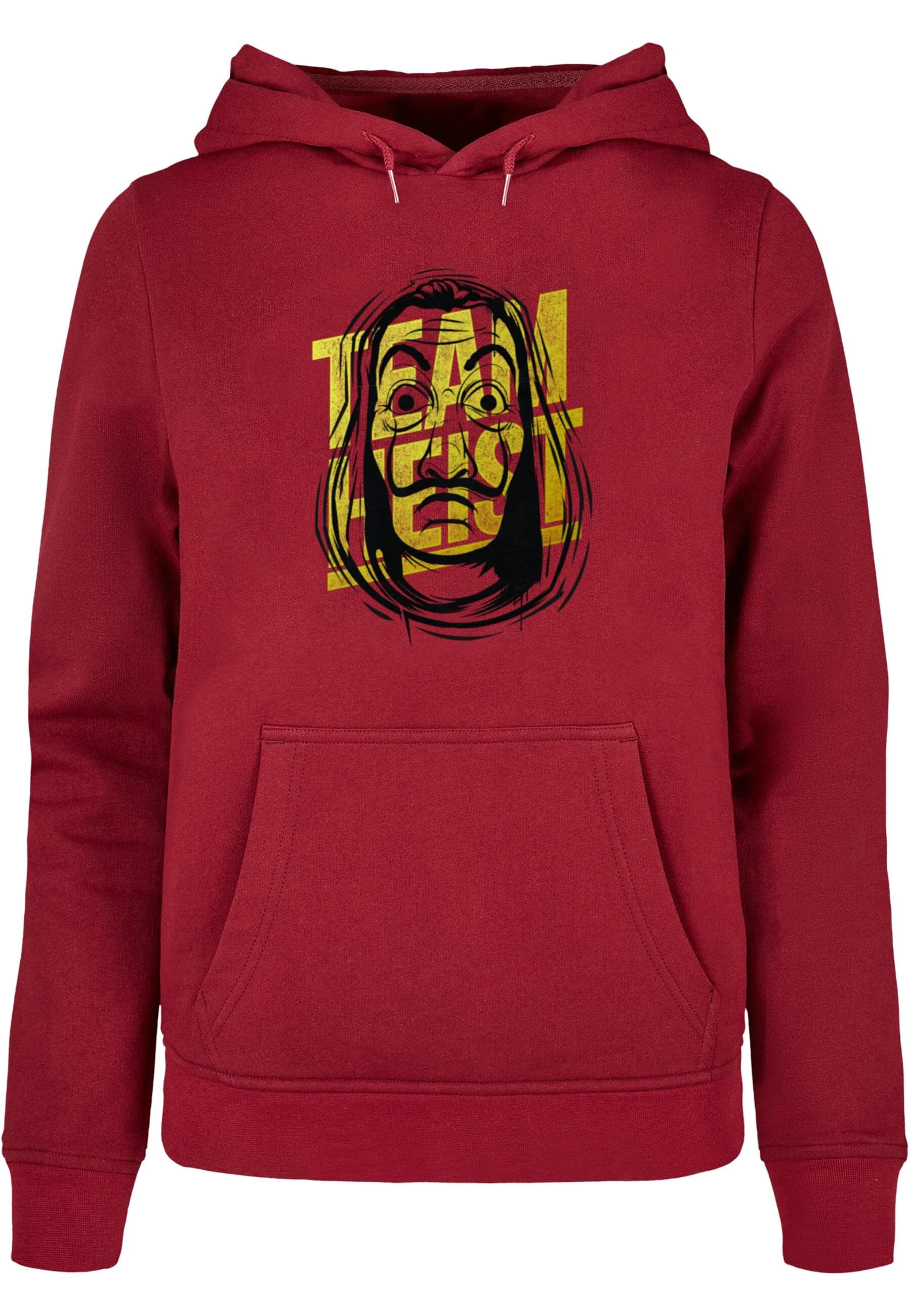 ABSOLUTE CULT Kapuzenpullover "ABSOLUTE CULT Damen Ladies Money Heist - Team Heist Basic Hoody"