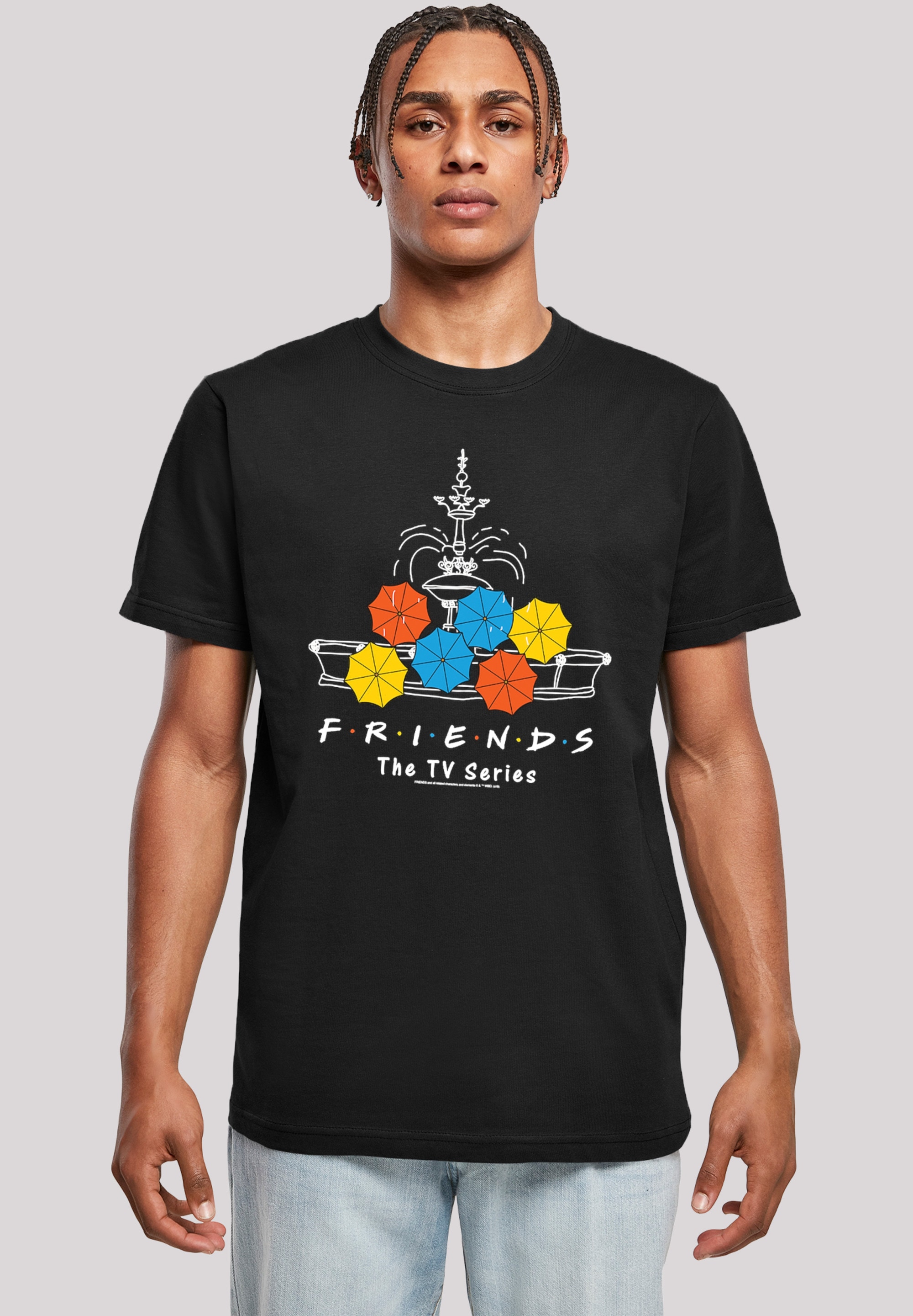 T-Shirt »Friends TV Serie Umbrella«, Herren,Premium Merch,Regular-Fit,Basic,Bedruckt