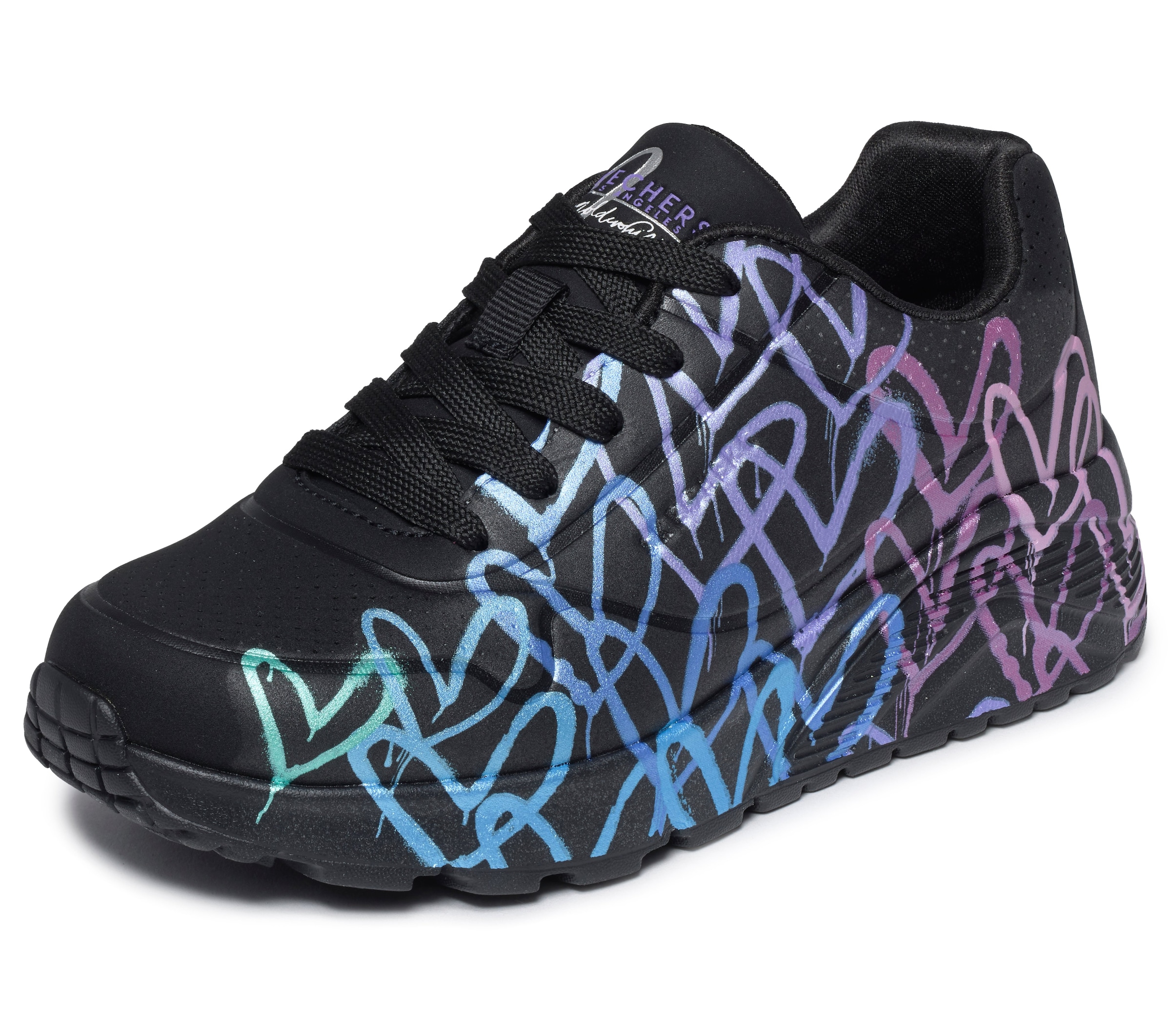 Skechers Sneaker "UNO LITE" Schnürschuh, Freizeitsneaker, Grössenschablone zum Download