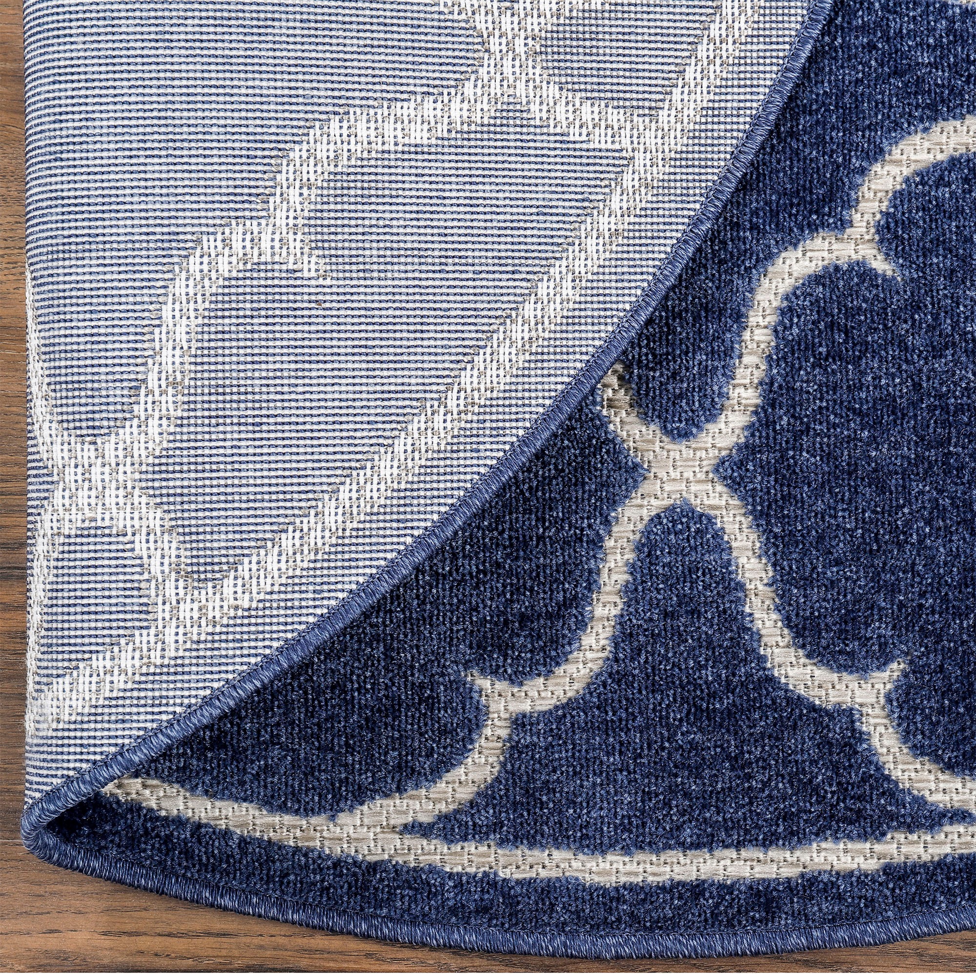 Sanat Teppich »Berlin«, rund, 6 mm Höhe, In -und Outdoor geeignet, robust und pflegeleicht