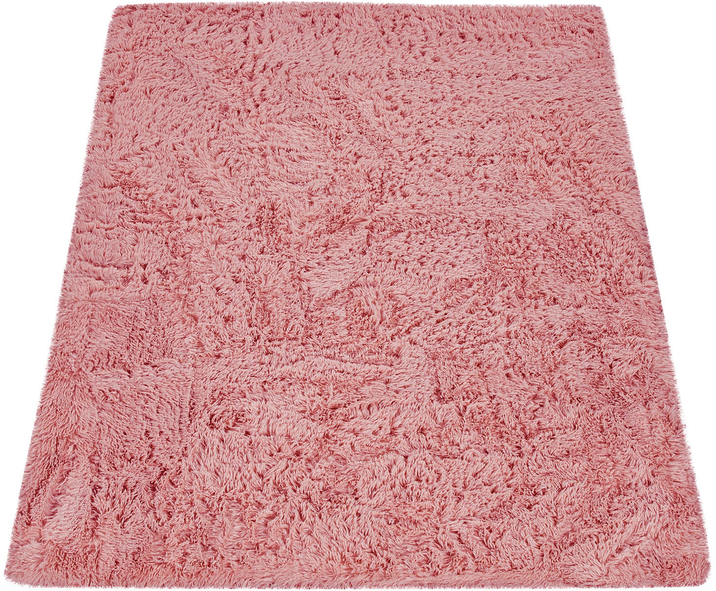Paco Home Hochflor-Teppich »Silky 591«, rechteckig, 37 mm Höhe, Uni-Farben, besonders weich und kuschelig
