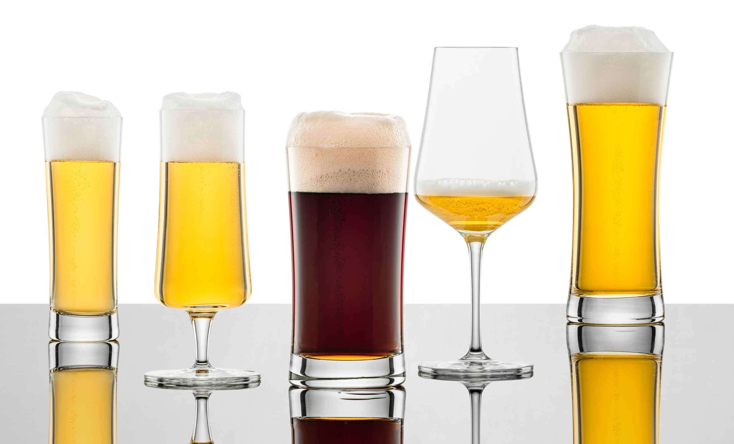 SCHOTT-ZWIESEL Bierglas »Pilsgläser Beer Basic 0,3 Liter 4er Set transparent«