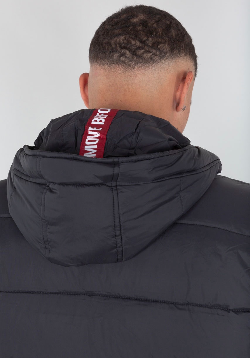 Alpha Industries Steppjacke »Hooded Puffer Alpha FD«, mit Kapuze
