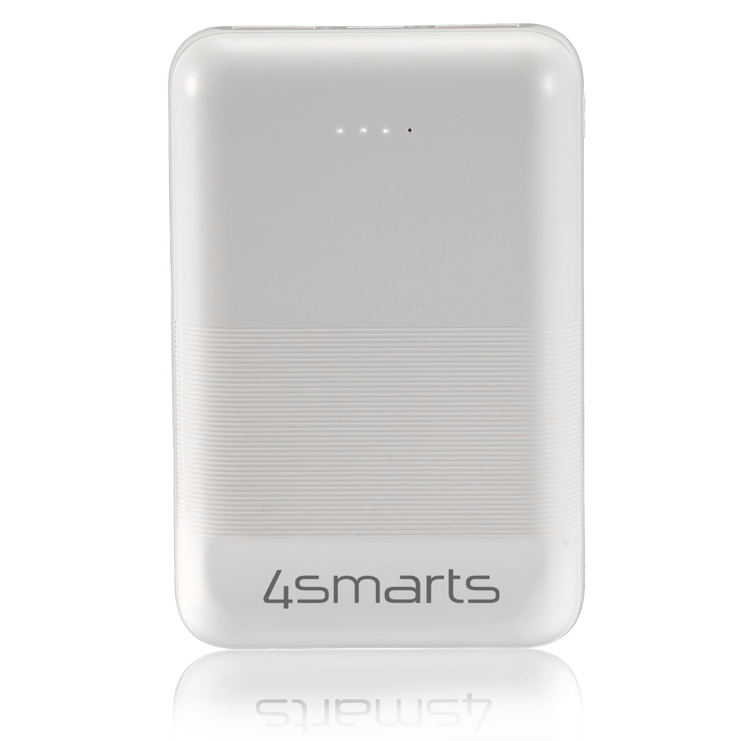 4smarts Powerbank »VoltHub Go2 10000 mAh«, 4smarts Powerbank VoltHub Go2 10000mAh weiß, 10000 mAh, 5 V