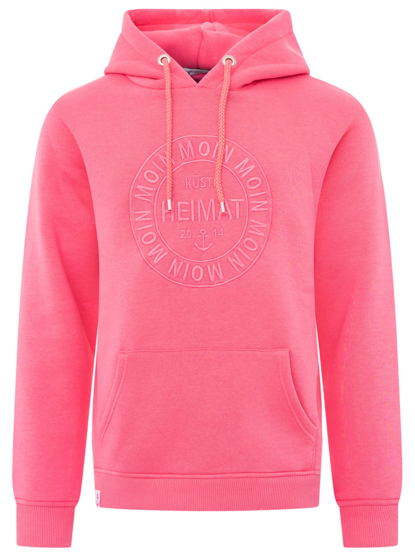 Zwillingsherz Hoodie »"Heimat 2014"«, mit Fronttaschen und Kordel
