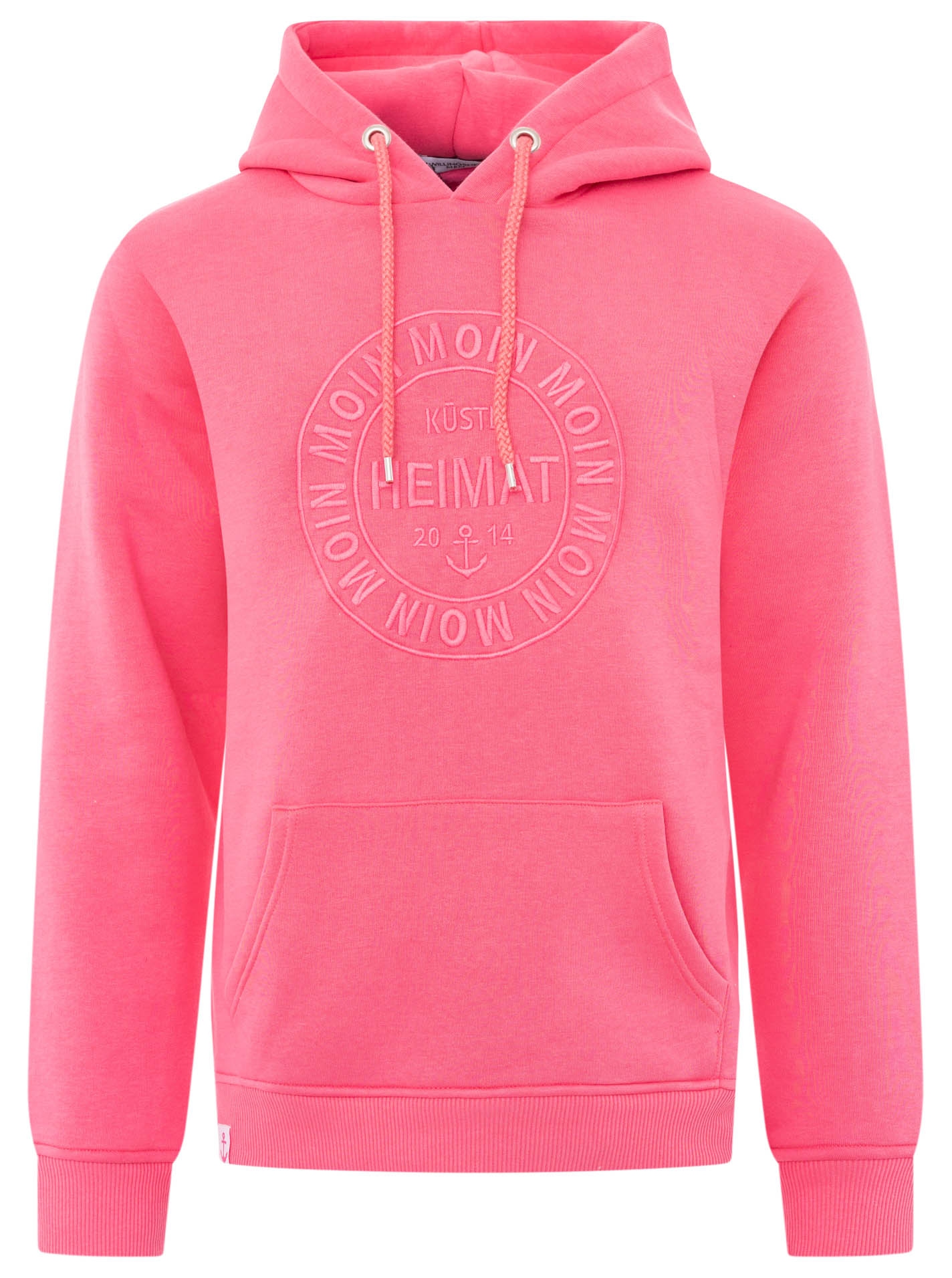 Zwillingsherz Hoodie ""Heimat 2014" Herren", mit Fronttaschen und Kordel günstig online kaufen