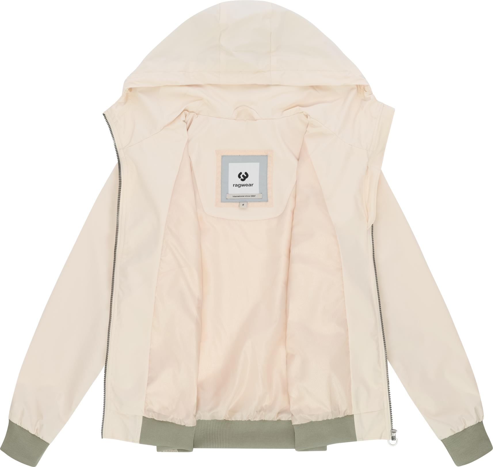 Ragwear Outdoorjacke »Nuggeta Summer YOUMODO« mit Kapuze Lässige Übergangsjacke mit Kapuze