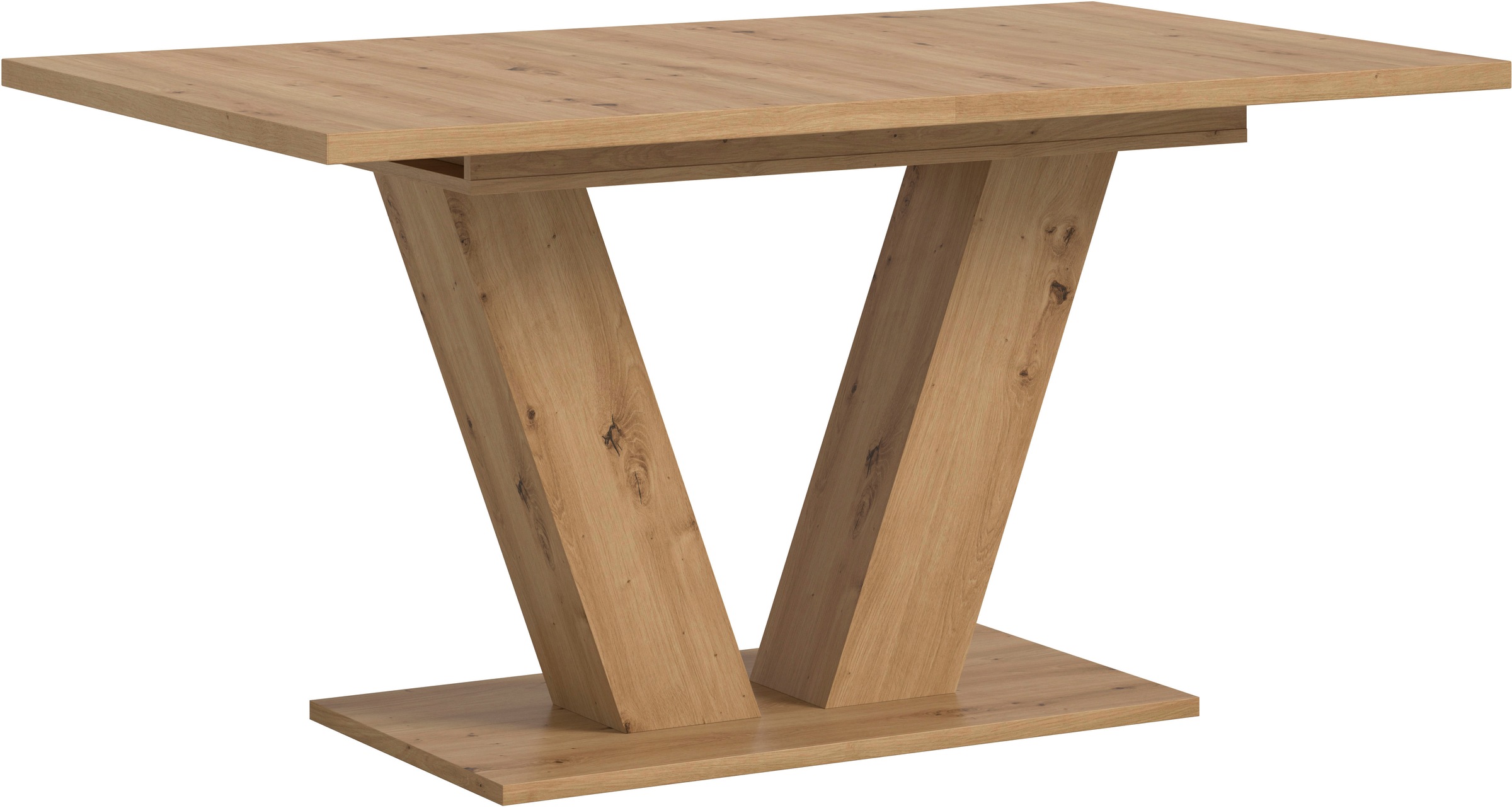 Home affaire Esstisch "Motus, ausziehbar 150 -190 cm, inklusive 40 cm Einle günstig online kaufen