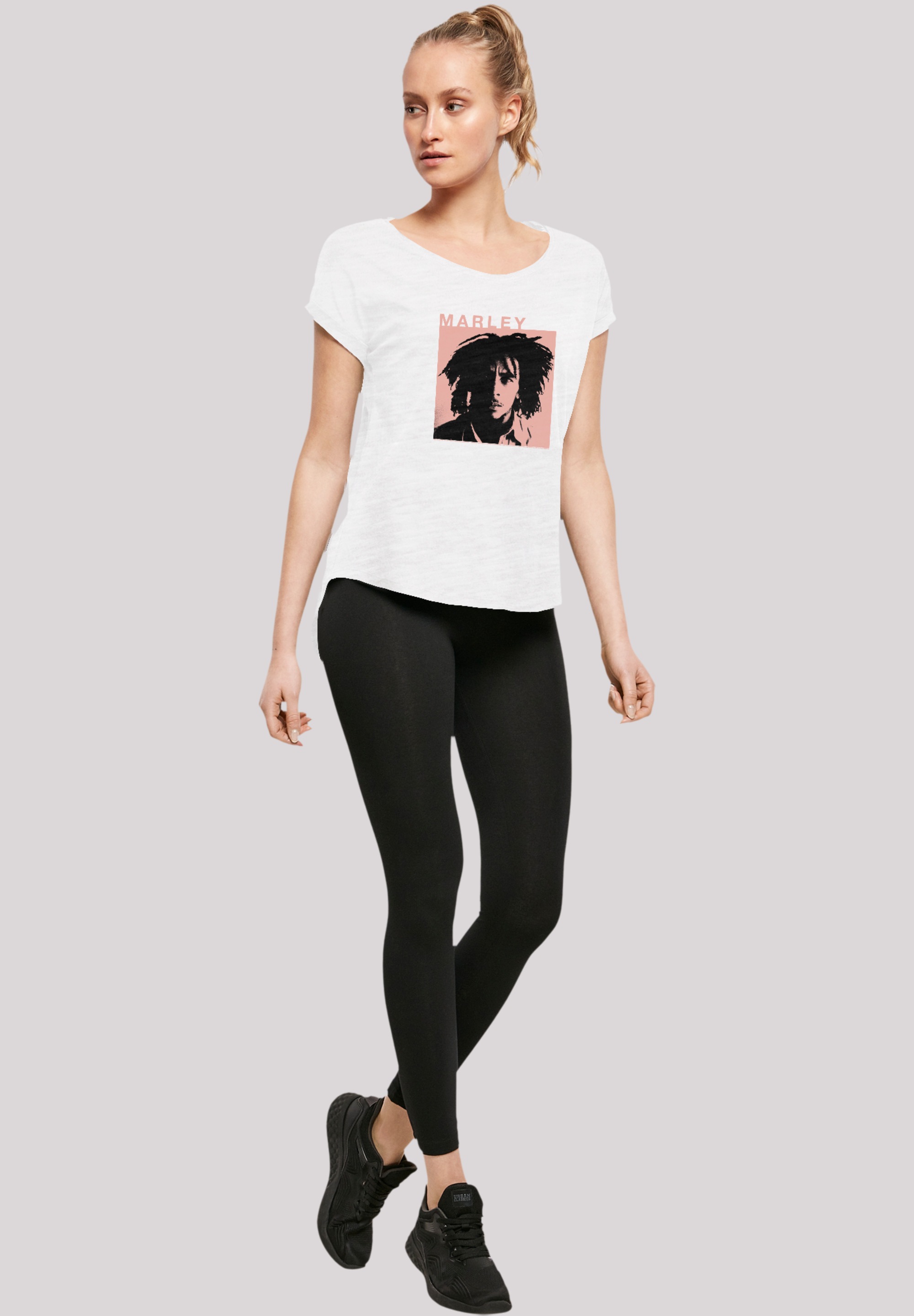 F4NT4STIC T-Shirt »Bob Marley Reggae Music by Rock Off«, Premium Qualität, Musik