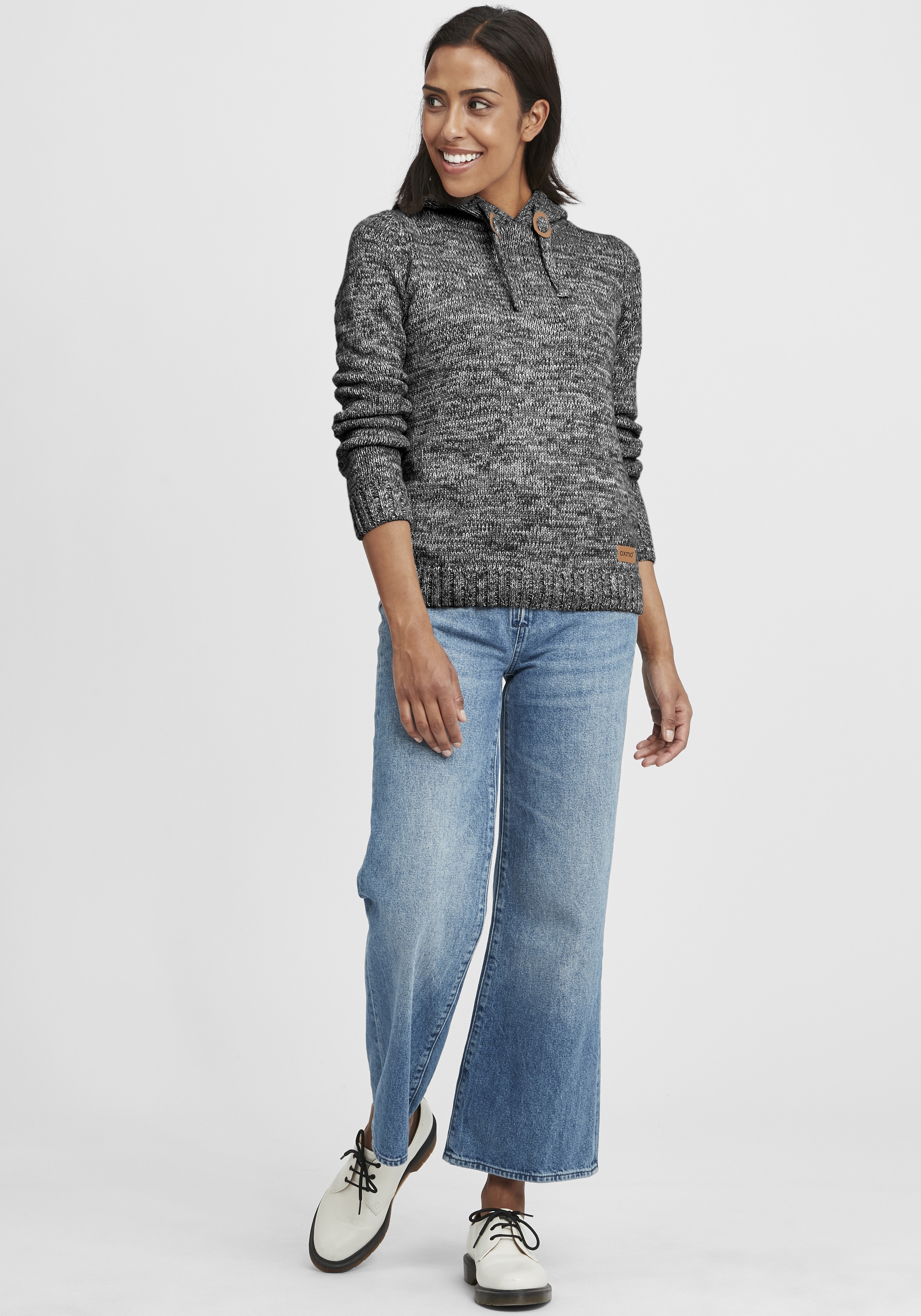 OXMO Strickjacke »Strickpullover OXPhilia«