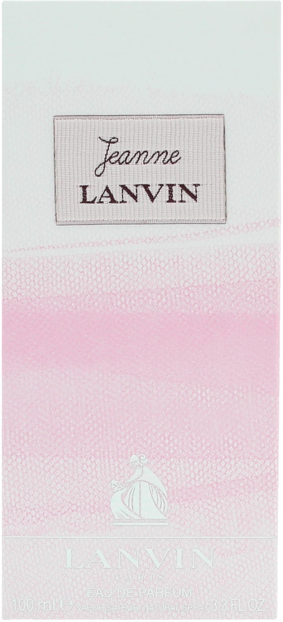 LANVIN Eau de Parfum »Jeanne«, Blumig-fruchtiger Damenduft mit Birne, Pfingstrose und Sandelholz.