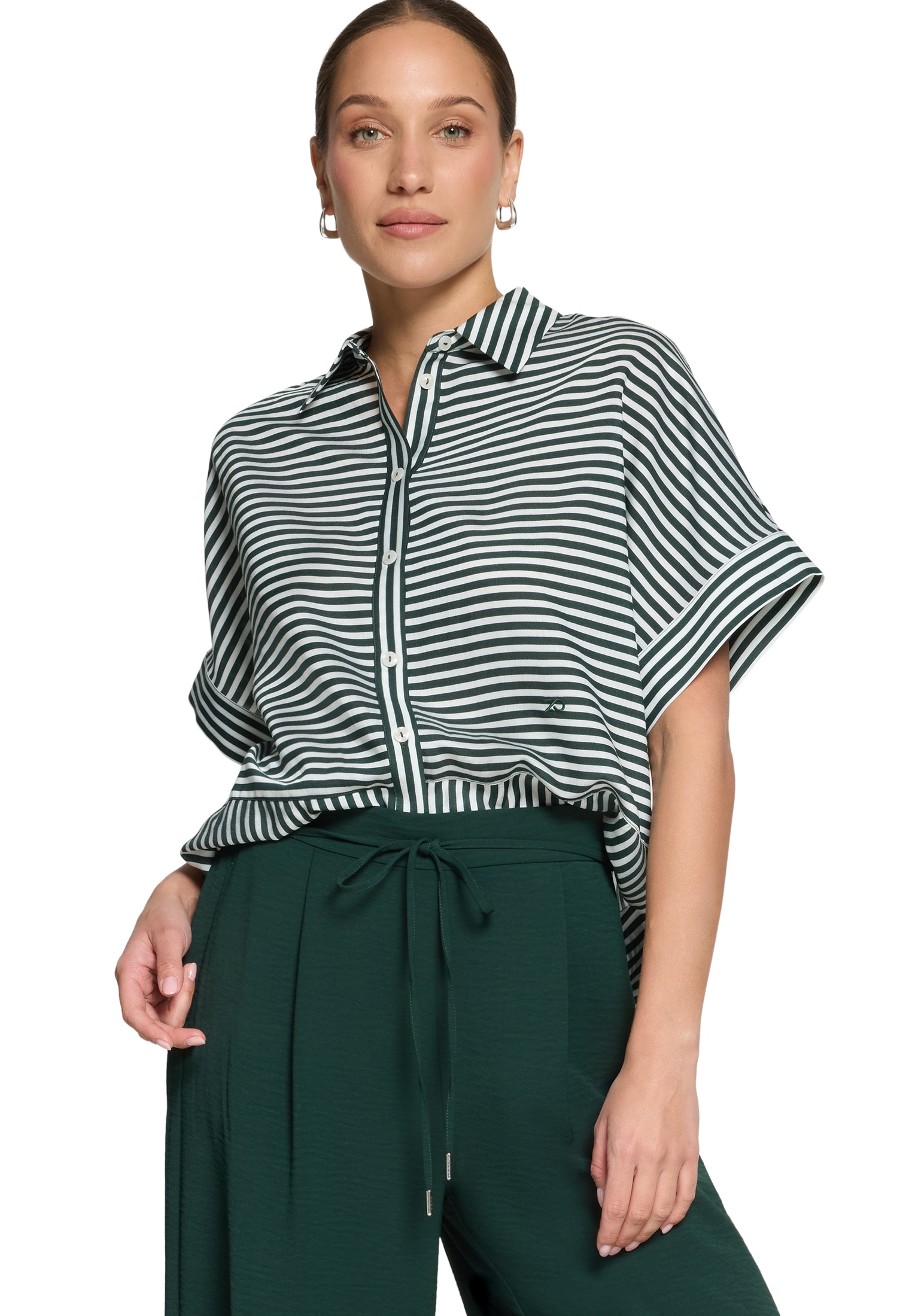 Zero Hemdbluse »Damen mit Streifen«