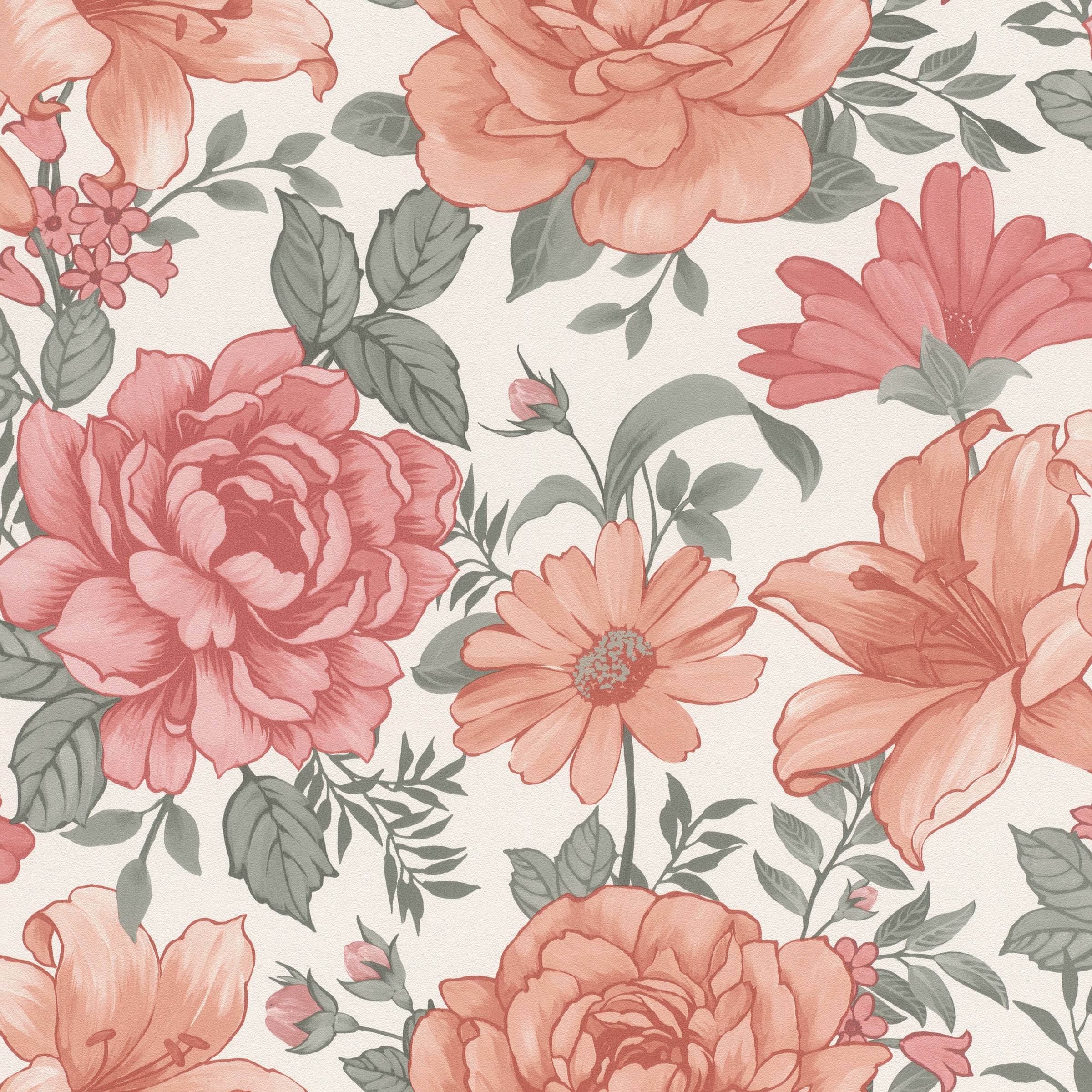 Rasch Vliestapete »Bambino XIX« floral