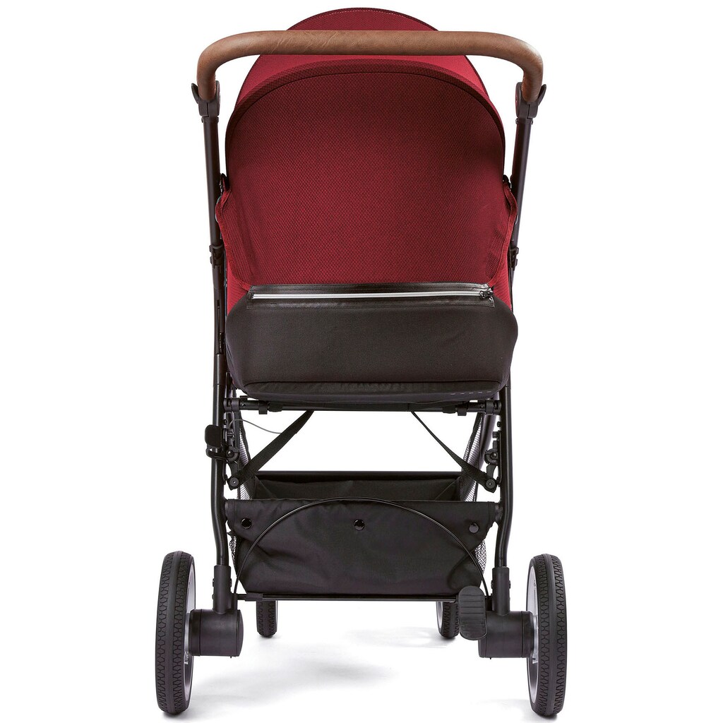 Gesslein Kinder-Buggy »Smiloo Happy +, schwarz/tabak, maroon rot«