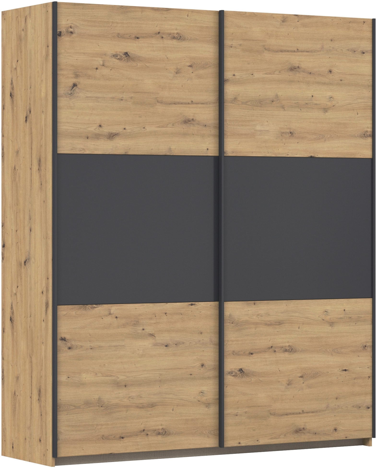 rauch 1100000002199 "Kleiderschrank Schrank Garderobe Garderobenschrank Wäscheschrank NEO" 3 verschiedene Ausstattungen BASIC/CLASSIC/PREMIUM (inkl. SOFT-CLOSE), mit großzügigem Stauraum und vielfältigen Farbkombinationen