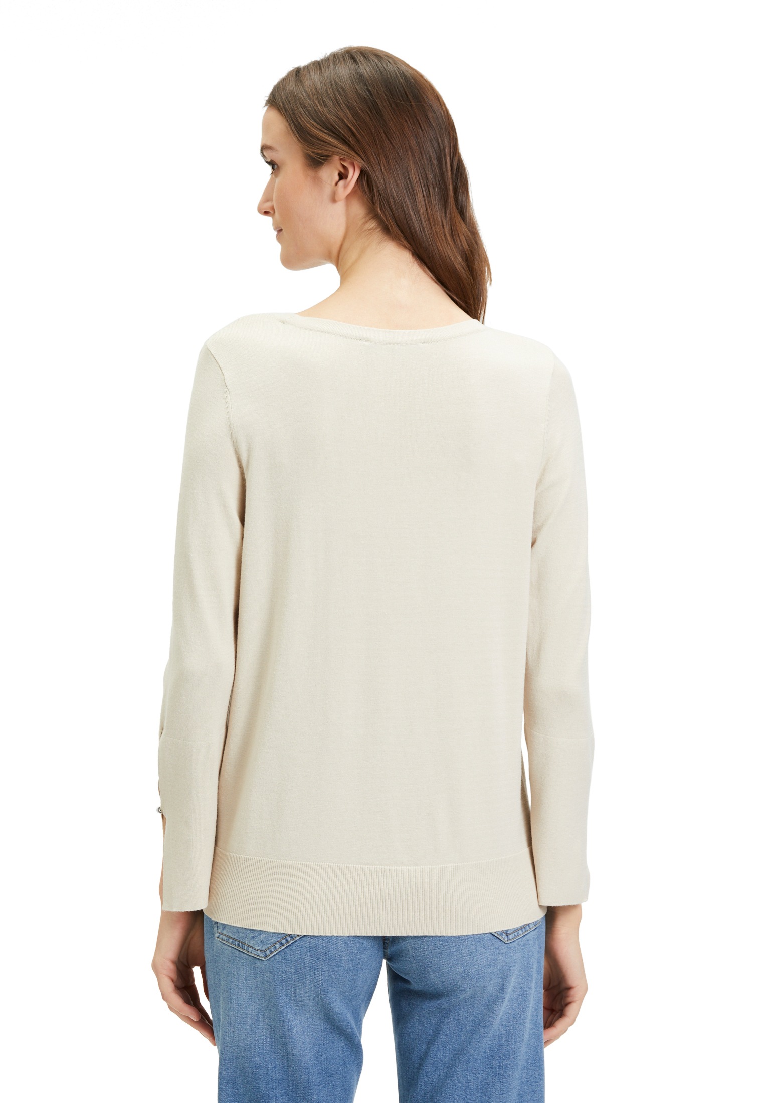 Betty Barclay Strickpullover »Betty Barclay Feinstrickpullover mit Cut-Outs«, (1 tlg.), Dekoelemente
