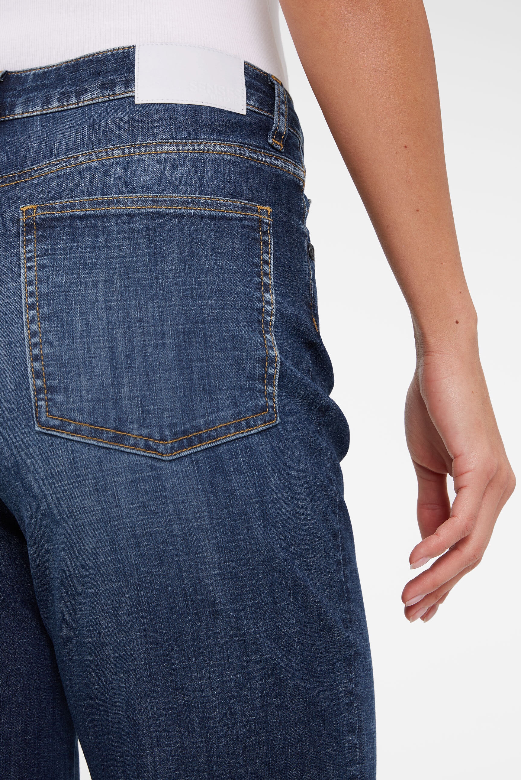 SENSES.THE LABLE Regular-fit-Jeans, mit hoher Leibhöhe