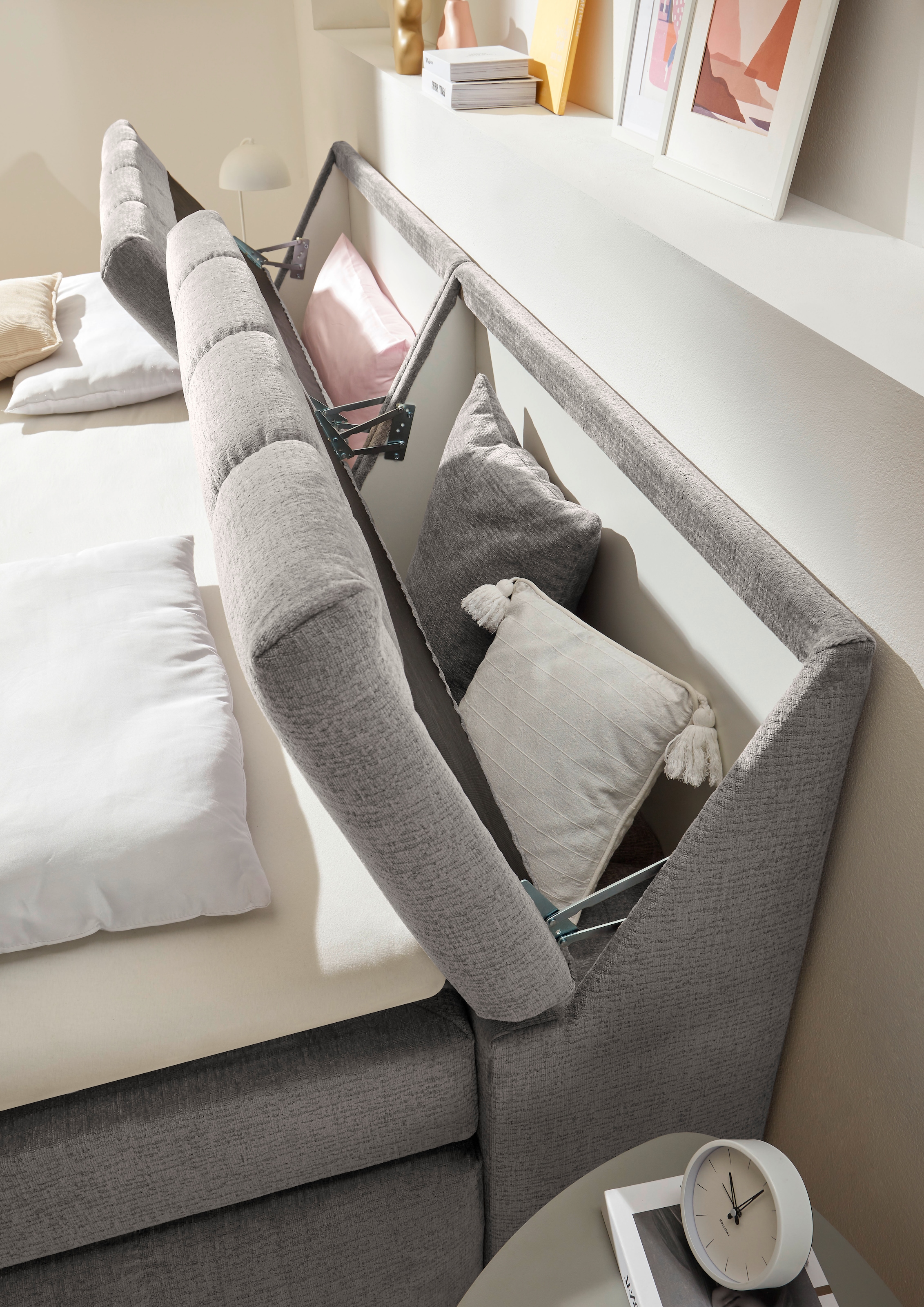 ED EXCITING DESIGN Boxspringbett »Elkford, Familienbett in der Größe 240x200cm«