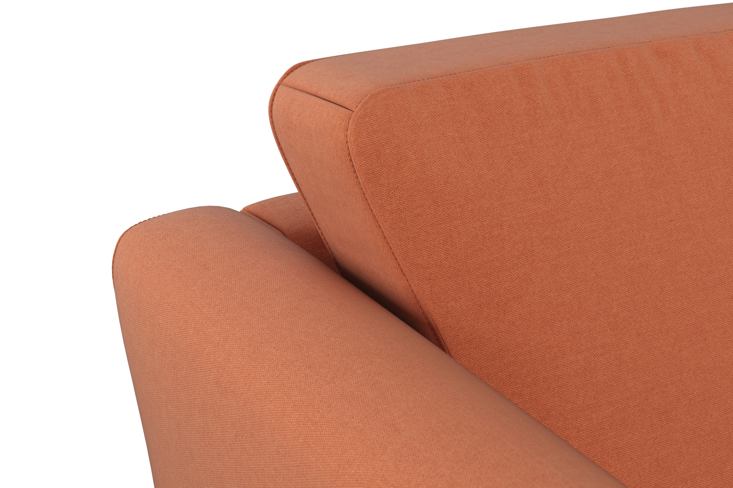 sit&more Ecksofa »Visby L-Form«, Wahlweise mit Bettfunktion und Bettkasten, frei im Raum stellbar