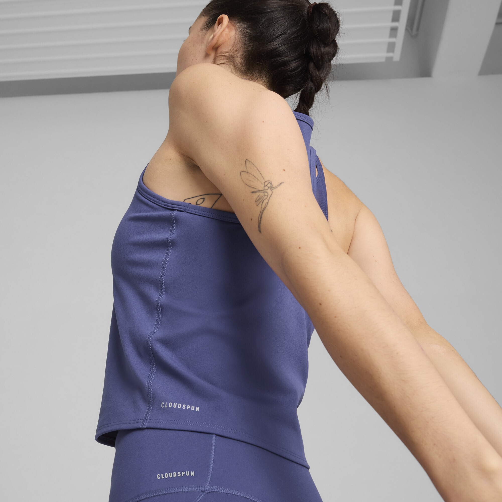 PUMA Trainingsshirt »CLOUDSPUN Mesh 2-in-1-Tanktop Damen«