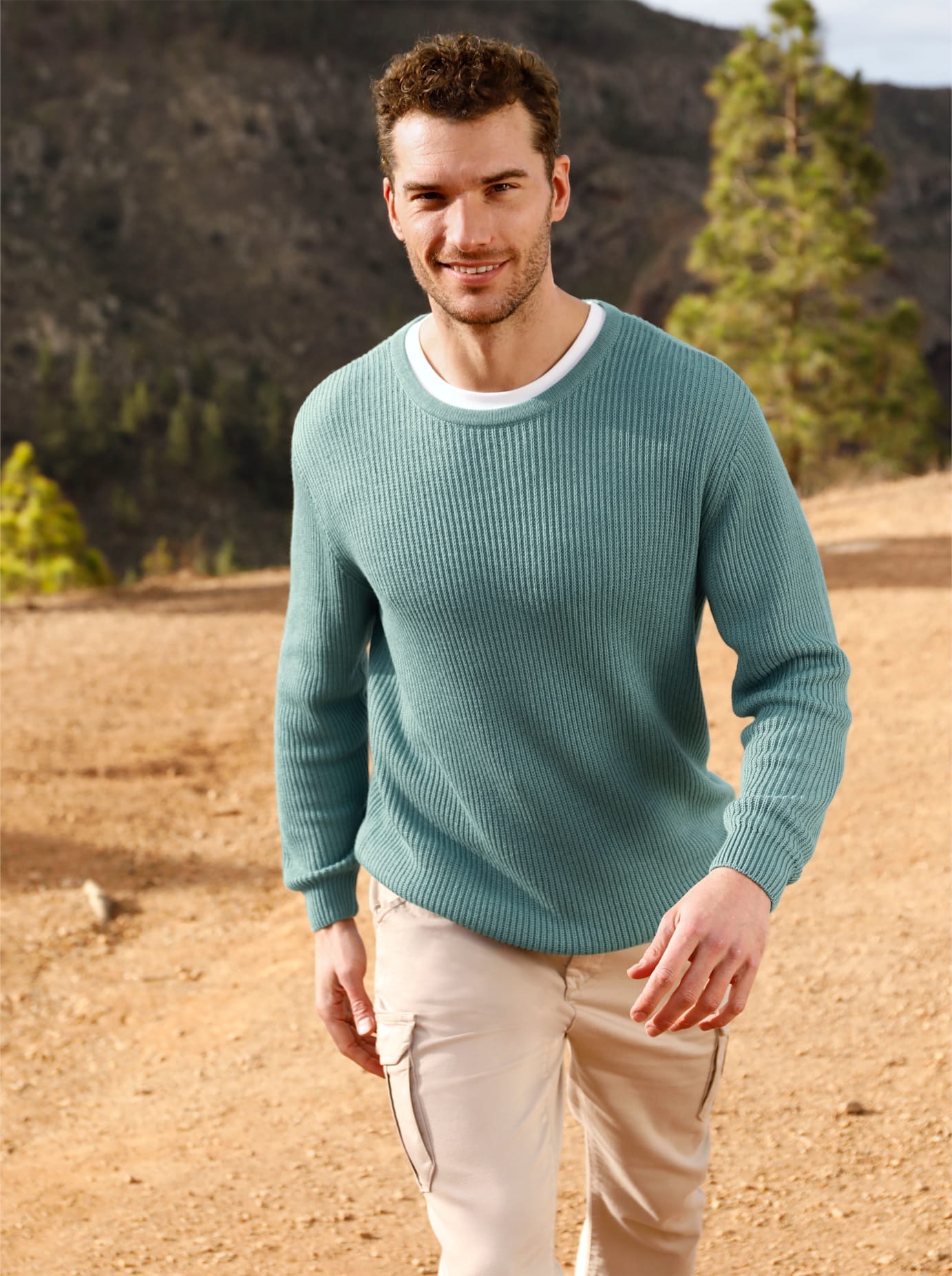 Catamaran Rundhalspullover "Pullover" günstig online kaufen