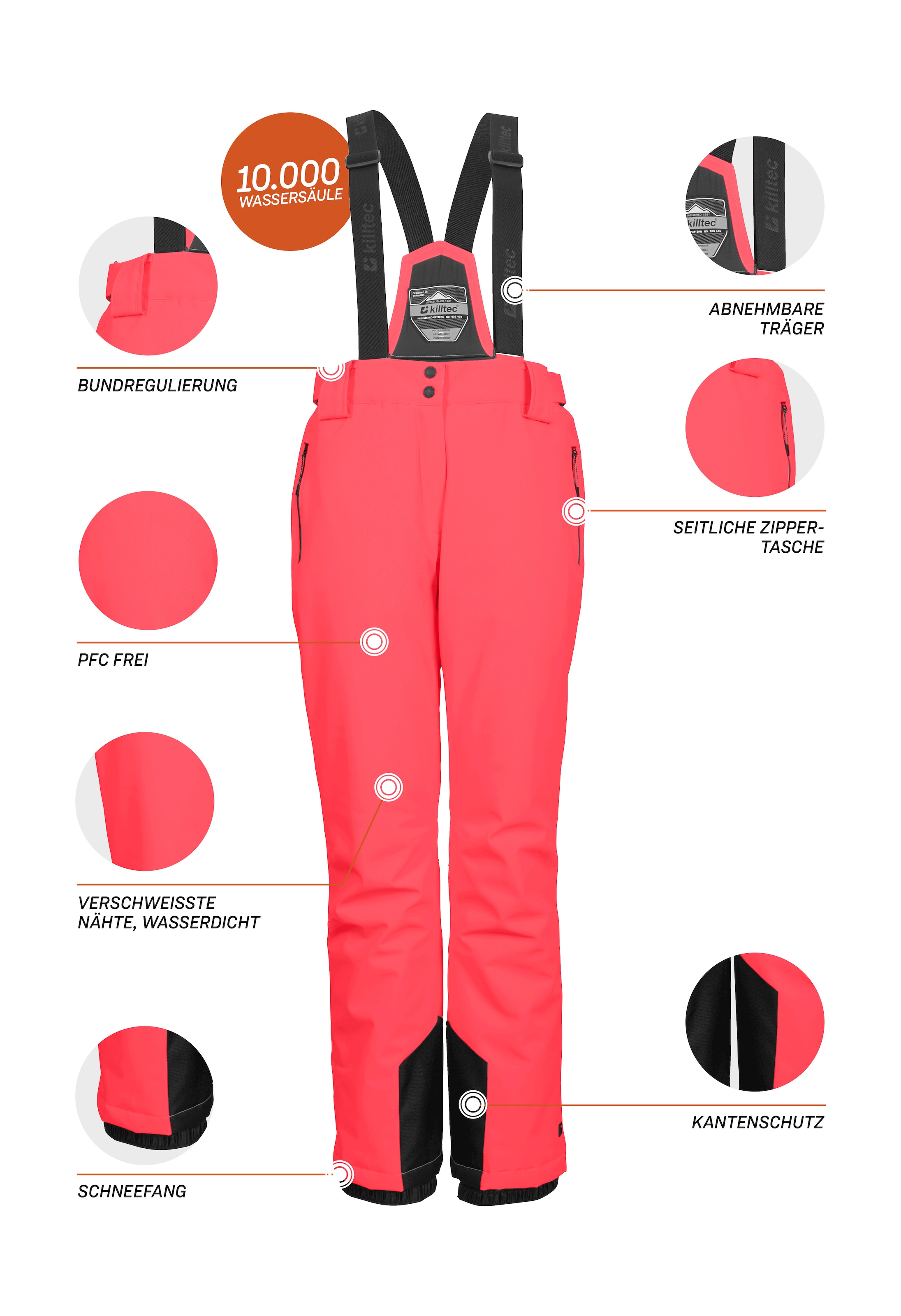 SKI Killtec WMN 249 | für BAUR »KSW PNTS« bestellen Skihose