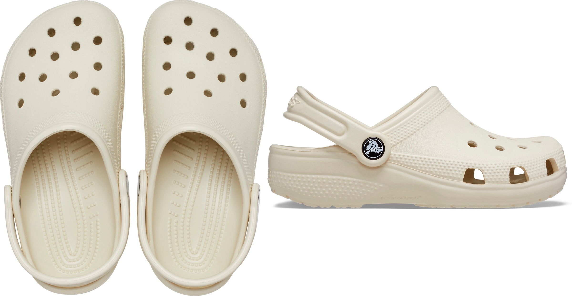 Crocs Clog »Classic K«, Sommerschuh, Hausschuh, Badeschuh mit schwenkbarem Fersenriemchen