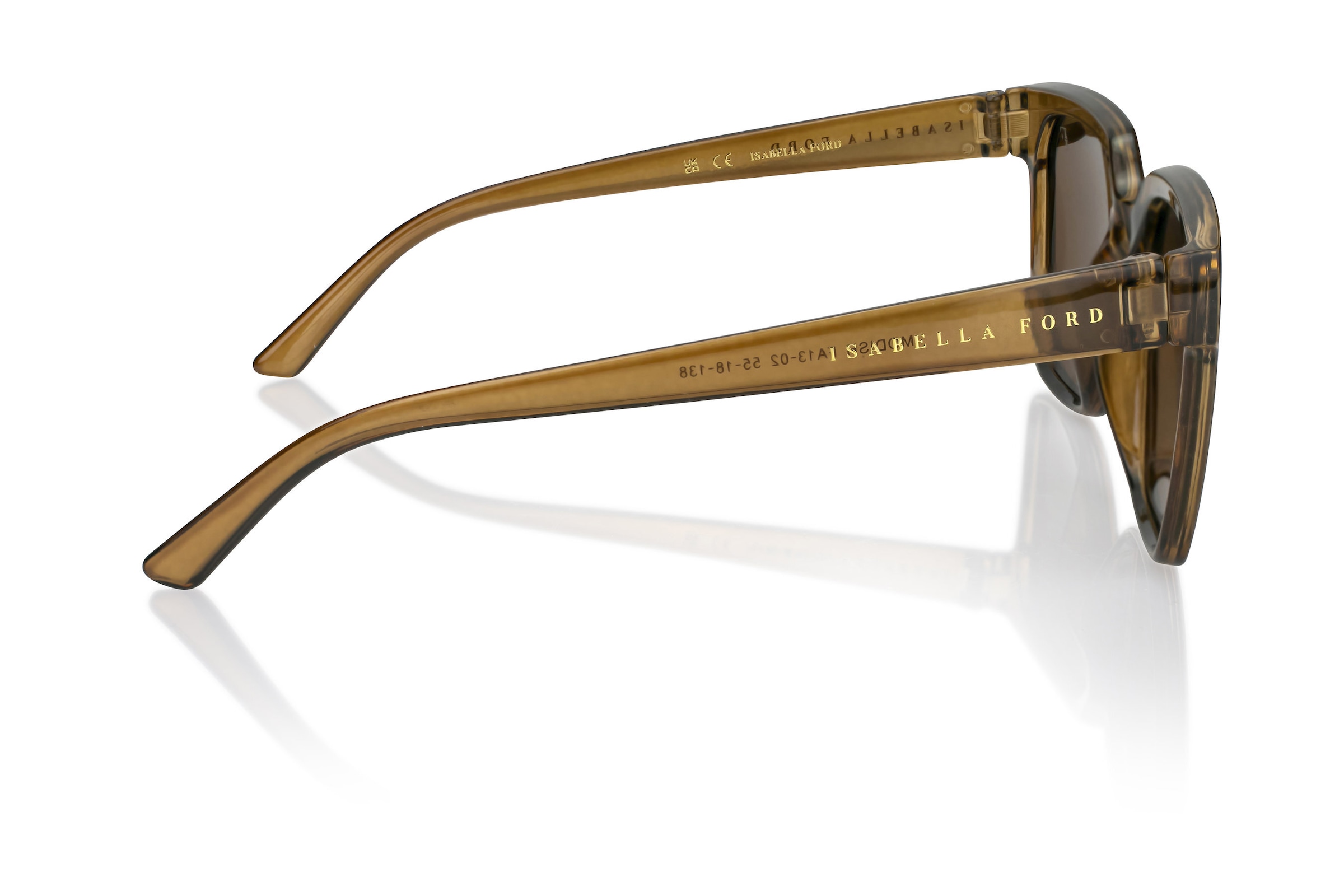 ISABELLA FORD Sonnenbrille »FA13-02« Glass 0.74MM Polarized Lens UV400，CAT3.0
