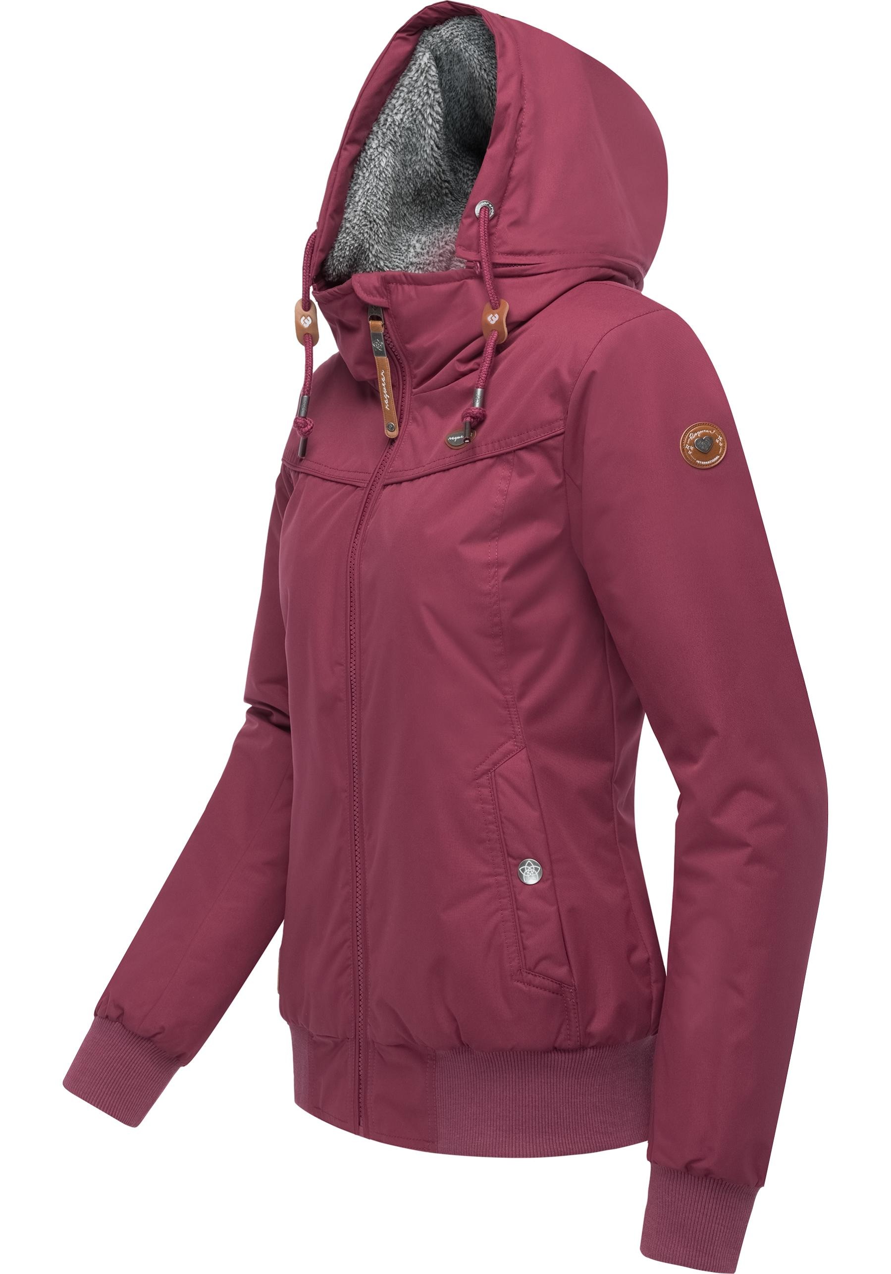 Ragwear Winterjacke »Jotty Winter«, mit Kapuze, stylische Outdoorjacke mit abnehmbarer Kapuze