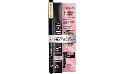 Schmink-Set »L'Oréal Paris Classic Look: Mascara + Liner«, (Set, 2 tlg.)