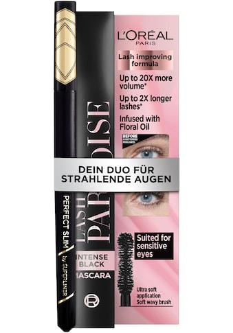 Schmink-Set »L'Oréal Paris Classic Look: Mascara + Liner«, (Set, 2 tlg.)