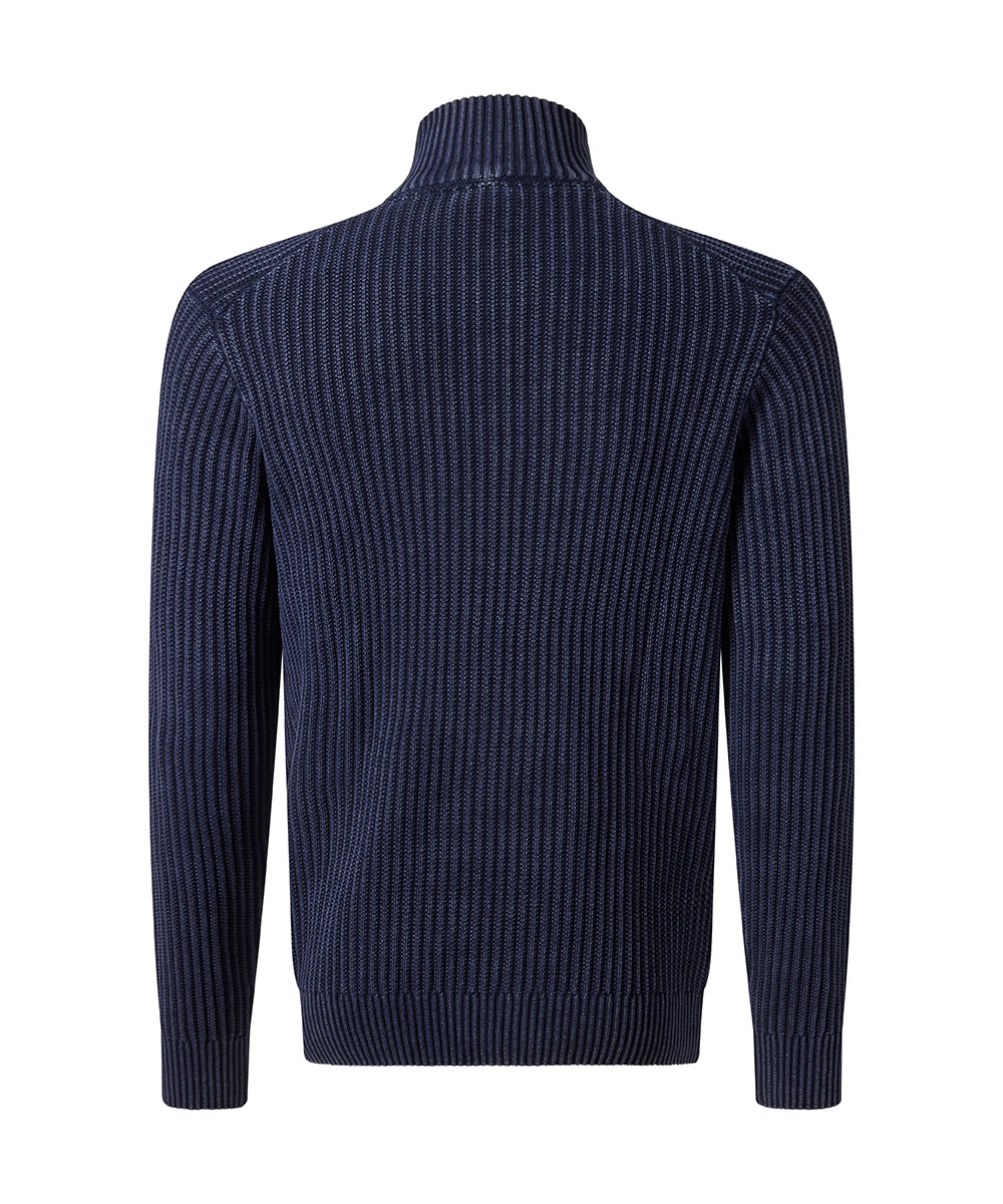 Pioneer Authentic Jeans Troyer "Knit 1/1 Troyer" in Strick-Optik günstig online kaufen