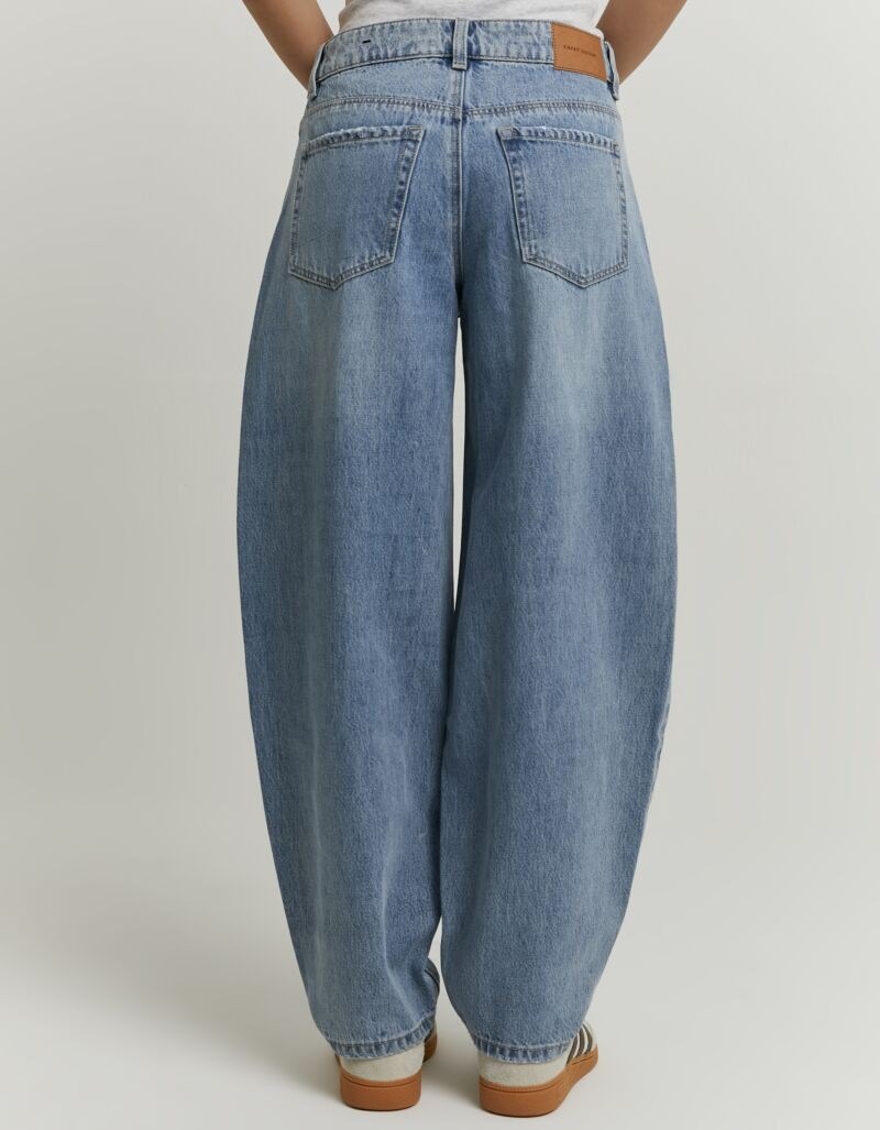 Tally Weijl High-waist-Jeans "SPADEJOELLE" Baumwollmischung, barrel fit günstig online kaufen