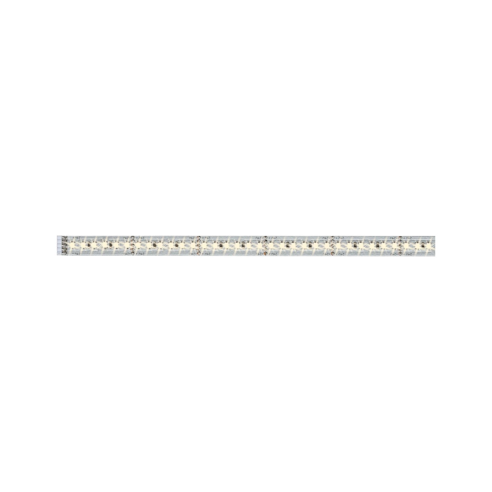 PAULMANN LED-Streifen "MaxLED 1000 Stripe 1m IP20 2700K 12W 24V Silber unbeschichtet", Flammen 1 Stk., silber, Küche, Lichterketten