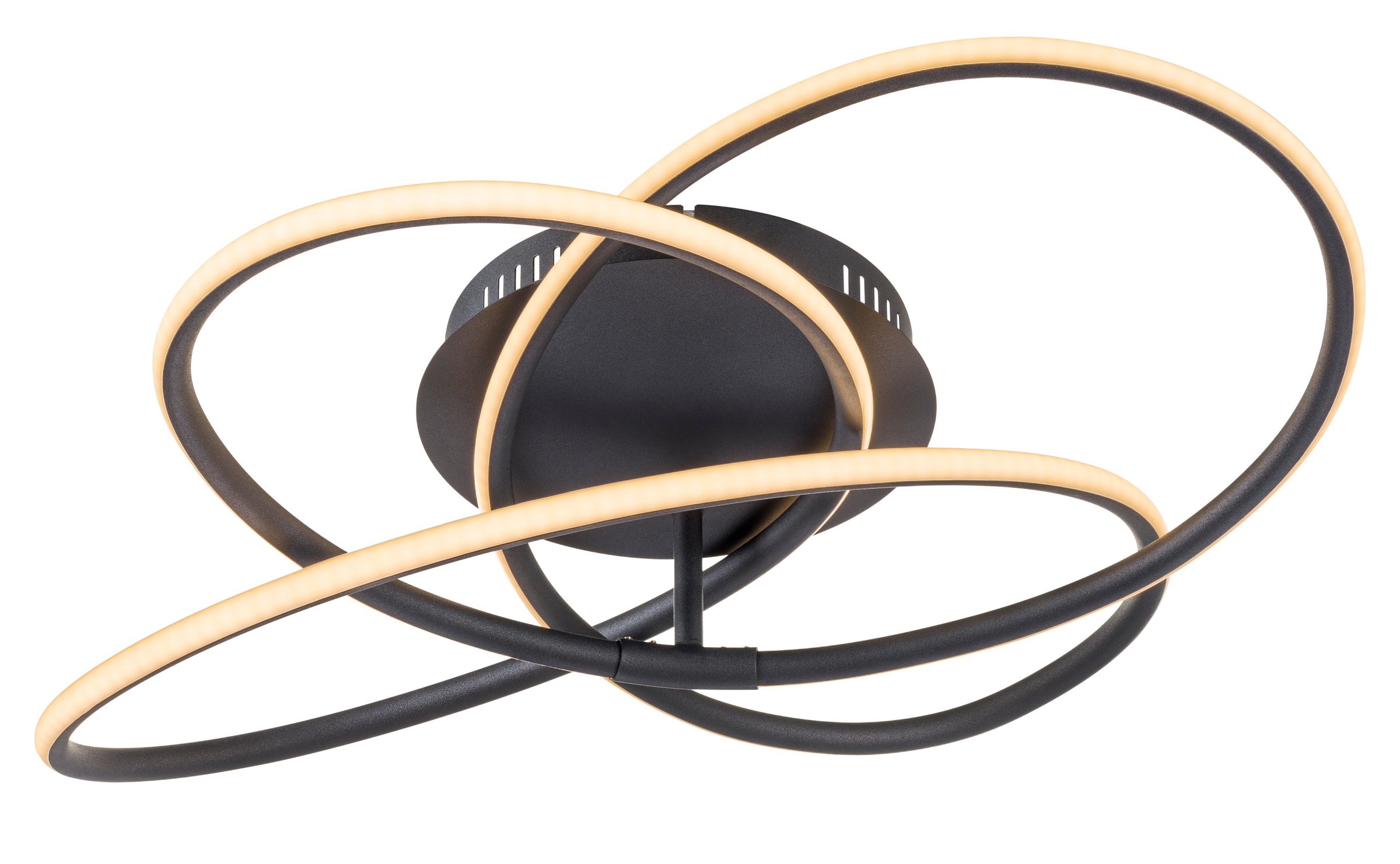 GLOBO LIGHTING LED Deckenleuchte »PANDA«, Leuchtmittel LED-Modul | LED fest integriert, Deckenlampe/Wohnzimmer/Schlafzimmer/modern
