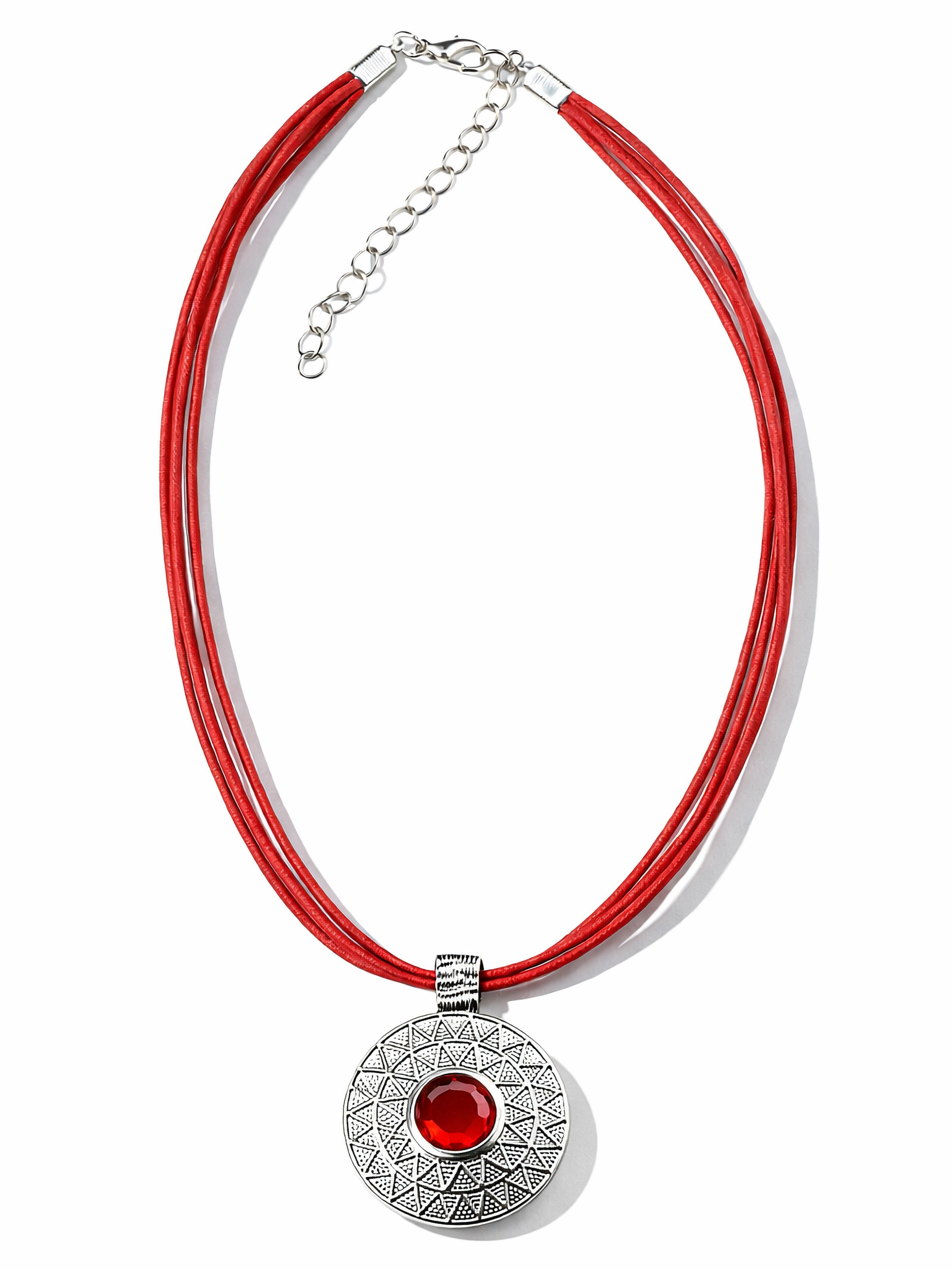 COLLEZIONE ALESSANDRO Kette mit Anhänger "Inka" mit rundem Anhänger günstig online kaufen