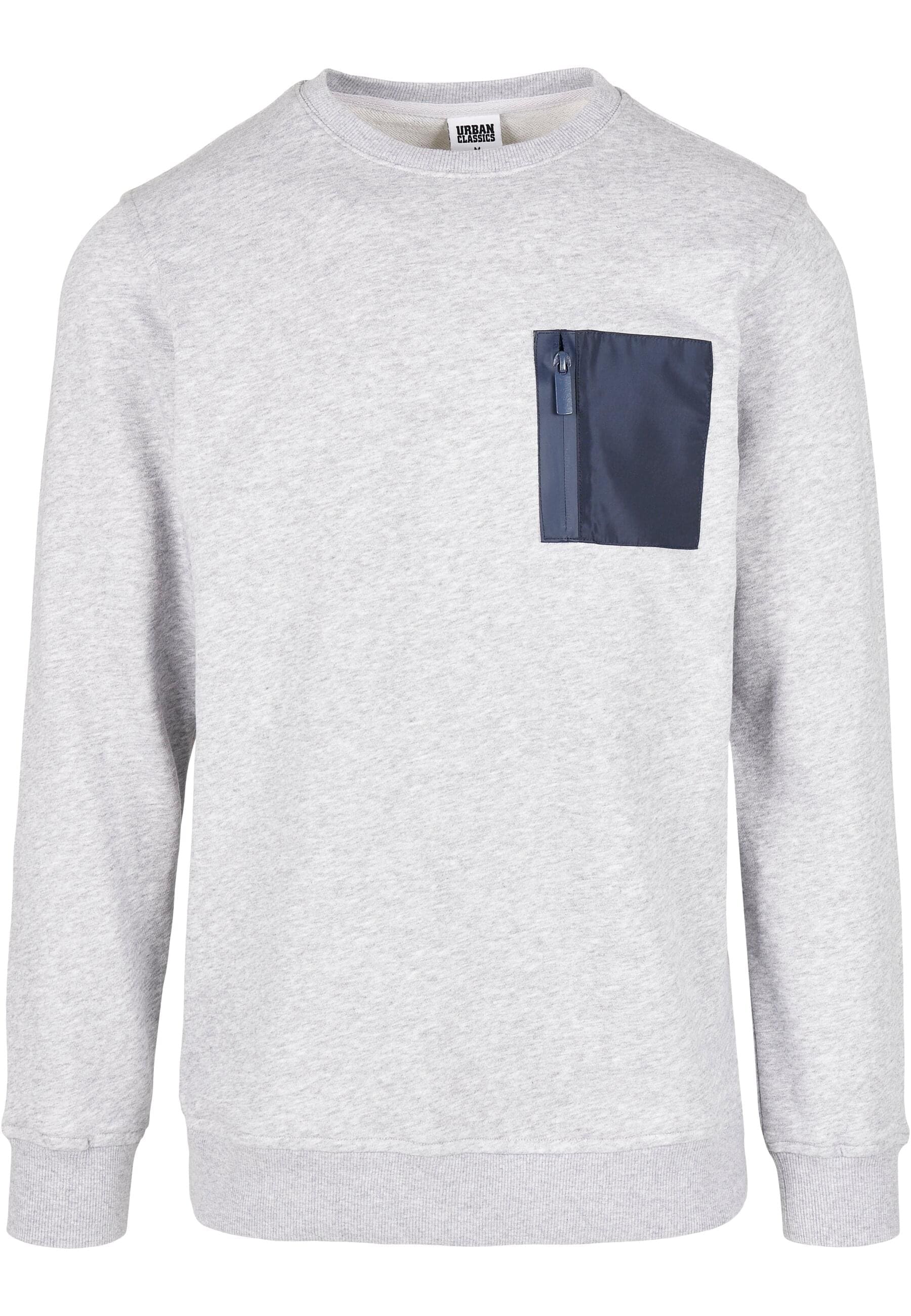 URBAN CLASSICS Rundhalspullover "Urban Classics Herren Military Crew" 1 Stk günstig online kaufen