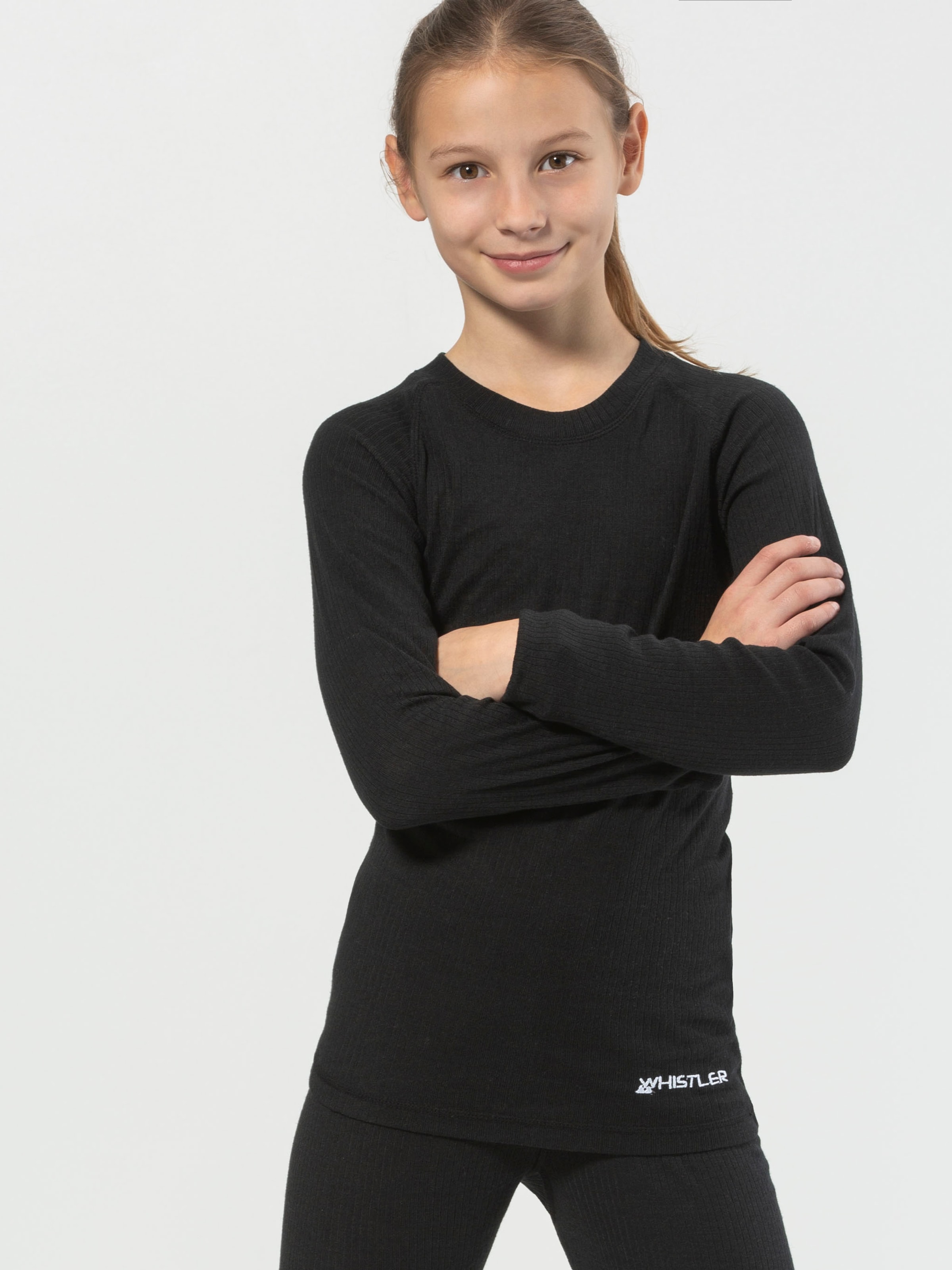 WHISTLER Funktionsshirt »Oppdal«, mit schlichtem auf Tights | Langarmshirt und Raten BAUR