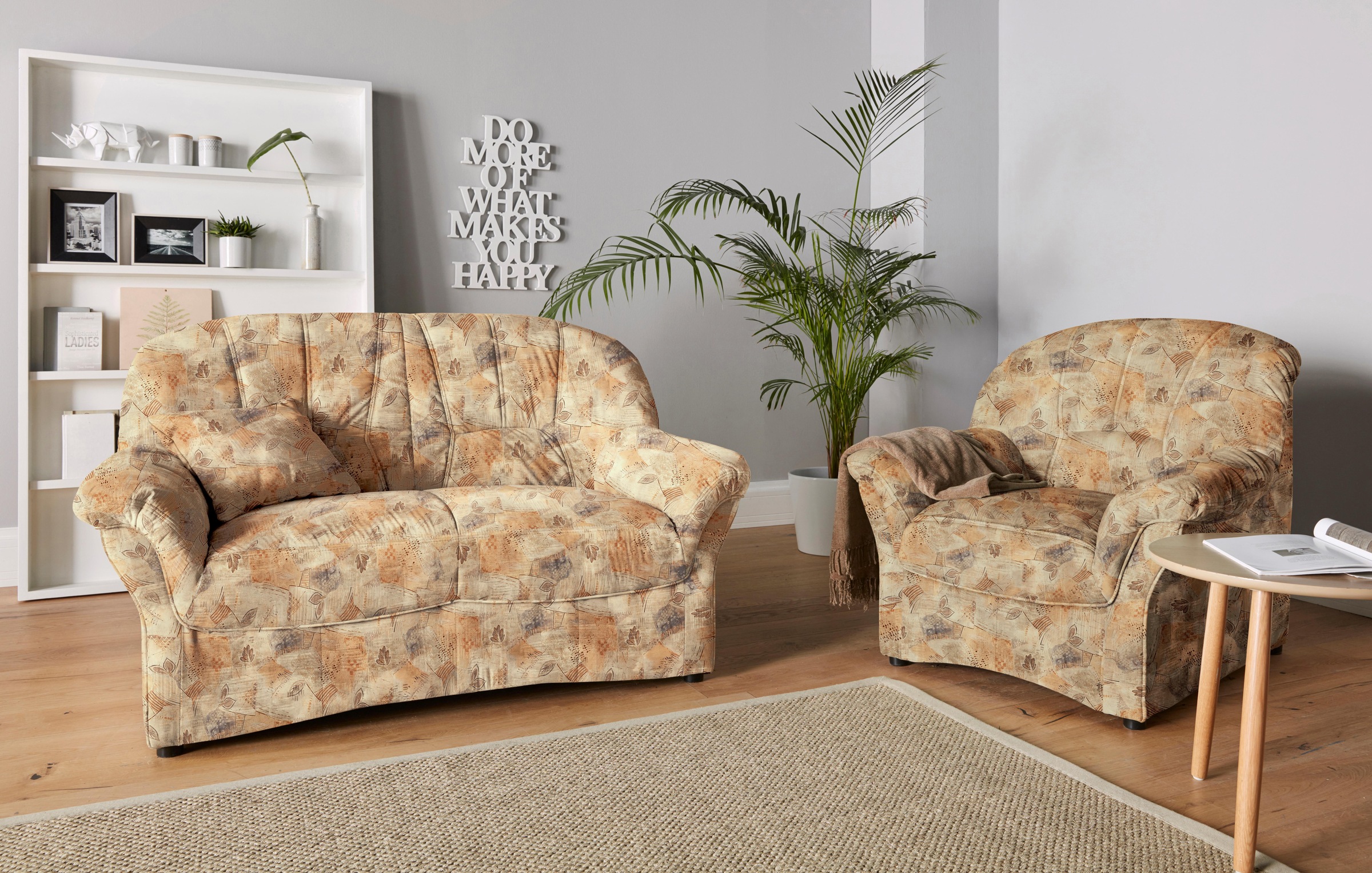 DOMO collection 3-Sitzer "Bahia, bequem und komfortabel, zeitloses & elegan günstig online kaufen