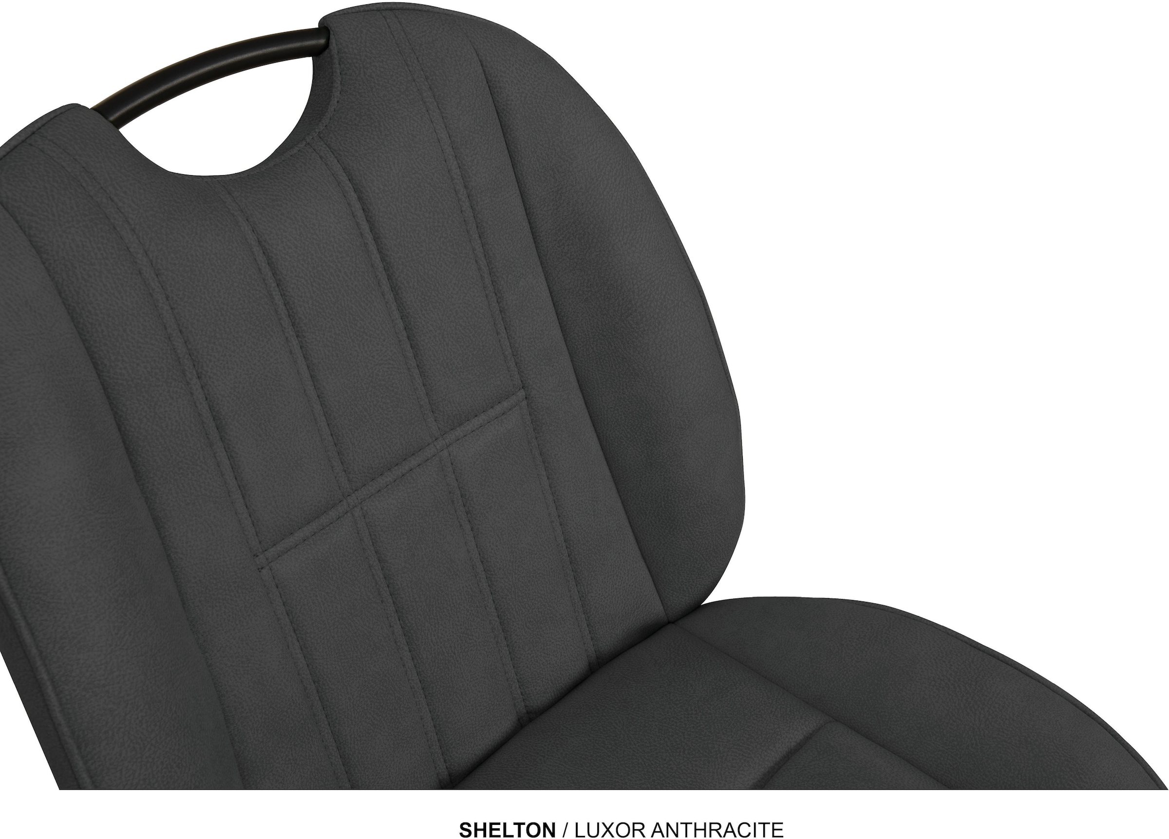 OMG Design Esszimmerstuhl »Shelton« (Set) 2 Stk.Esszimmerstuhl, pflegeleichter Bezug, mit Handgriff