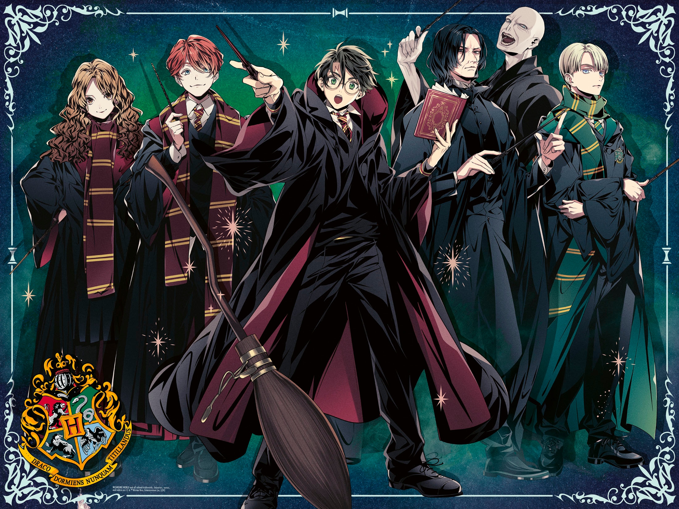Ravensburger Puzzle »Gryffindor vs. Slytherin«, (1500 tlg.), Made in Germany