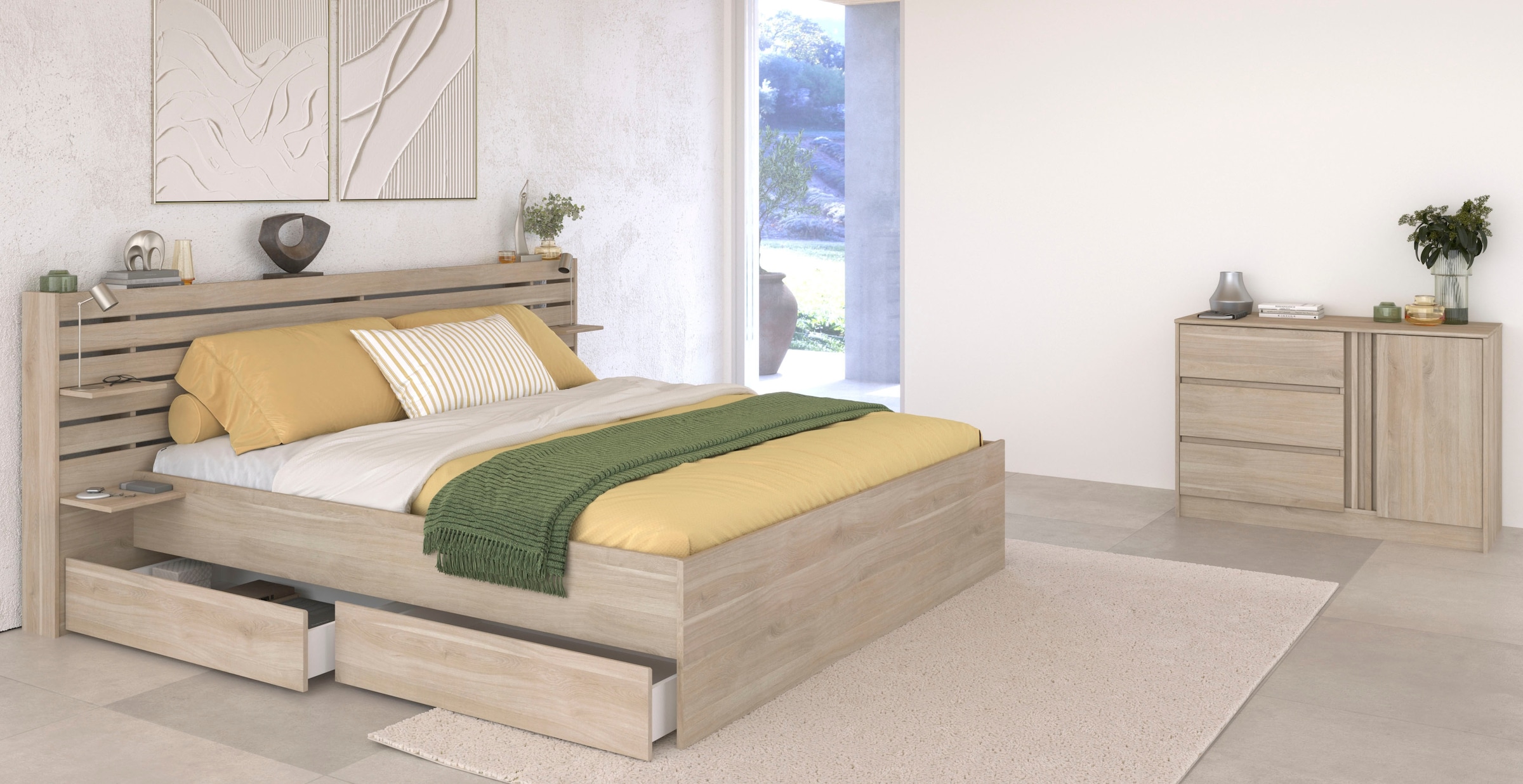 Parisot Schlafzimmer-Set »Escale 29« Set, 3 tlg.