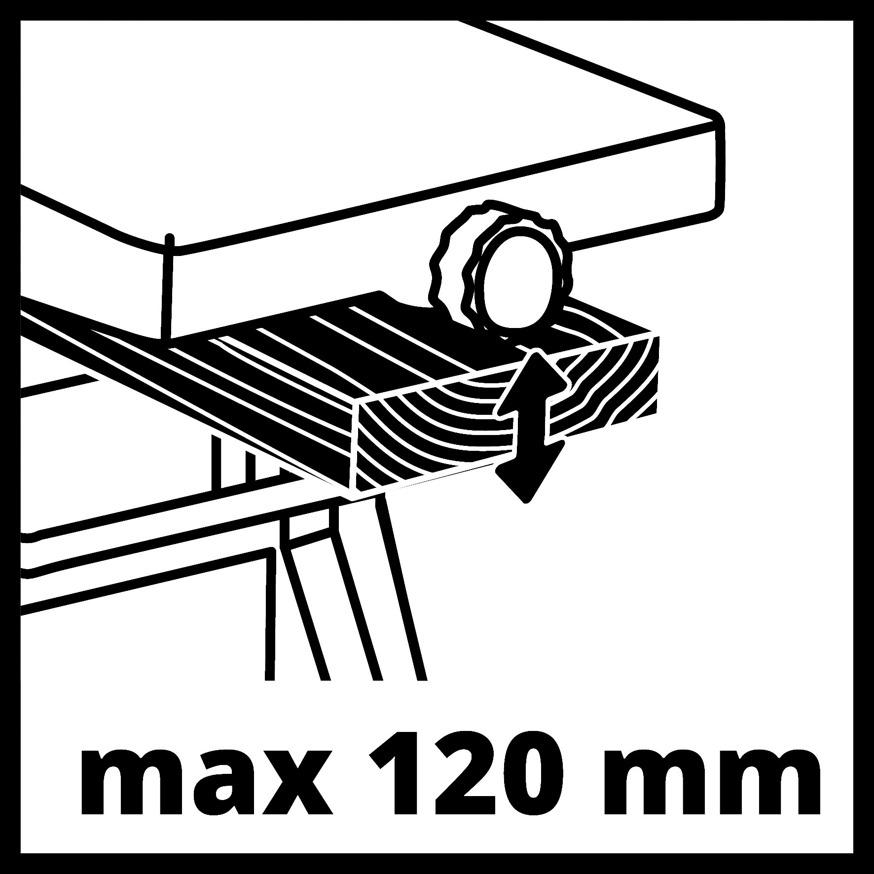 Einhell Dickhobelmaschine »TC-SP 204/2«, Stationäre Hobelmaschine