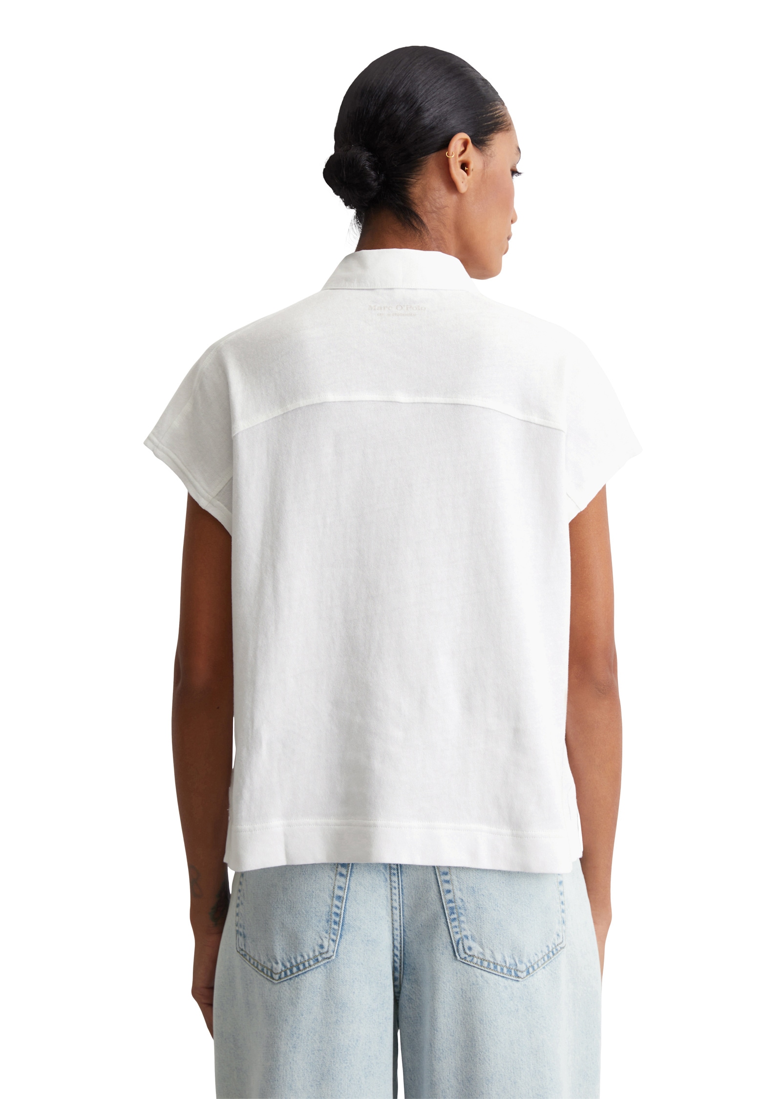 Marc O'Polo Poloshirt »aus leichtem Jersey«