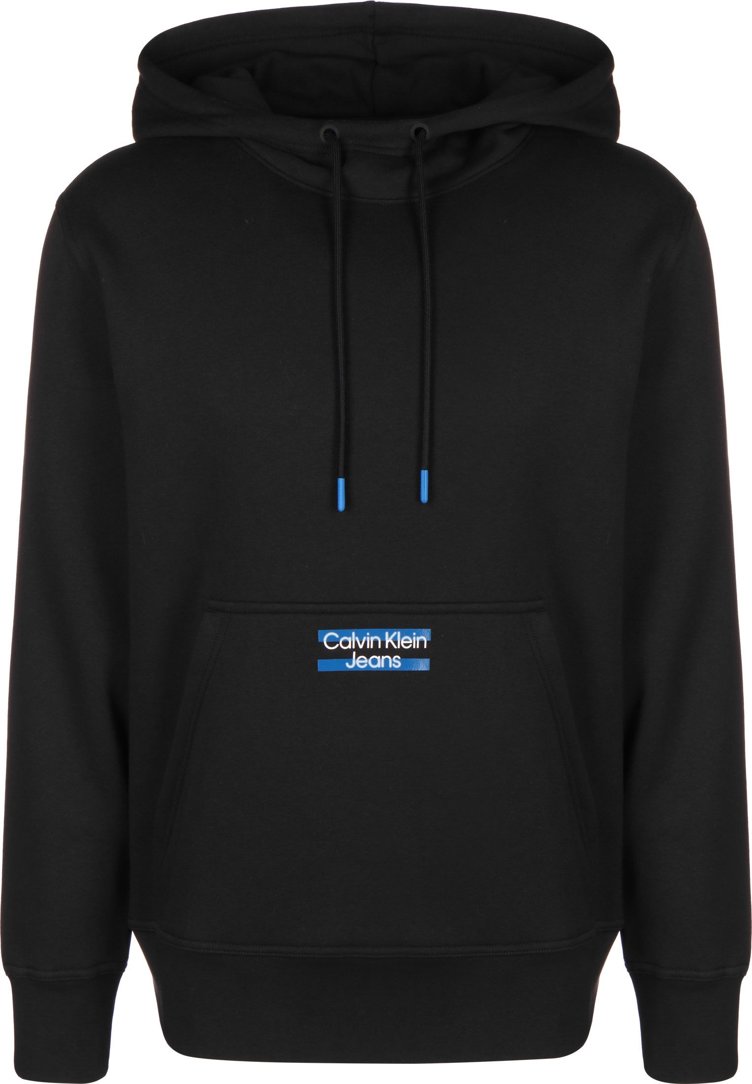 Calvin klein stripe logo hot sale hoodie