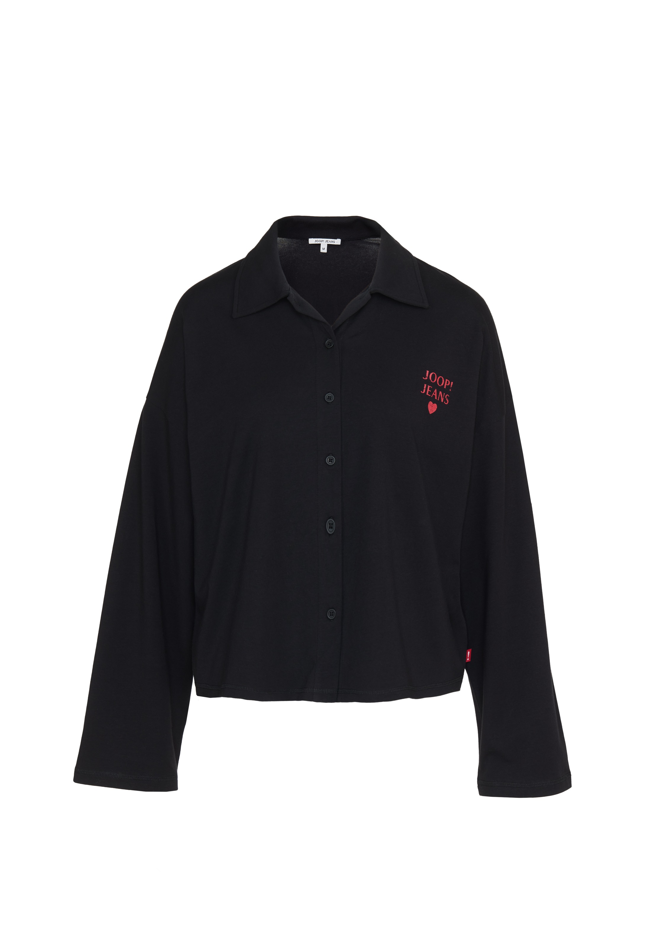 JOOP Jeans Pyjamaoberteil "After Dark (JOOP Jeans)", Knopfleiste, Langarm, günstig online kaufen
